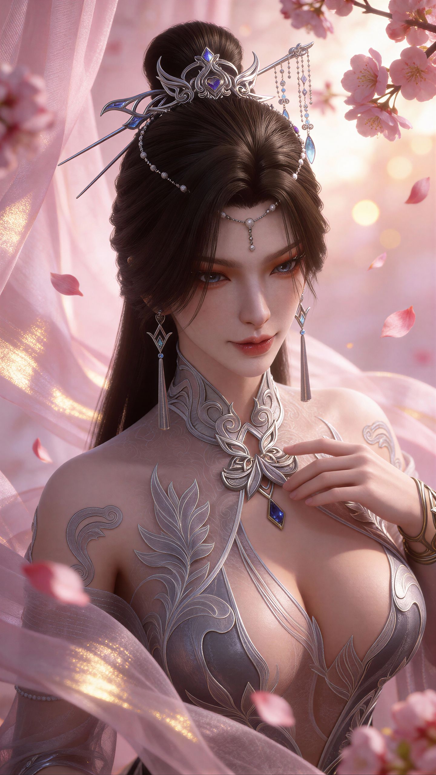 国产动漫 动画人物 南宫仙儿 国漫女神 性感美女,第1张