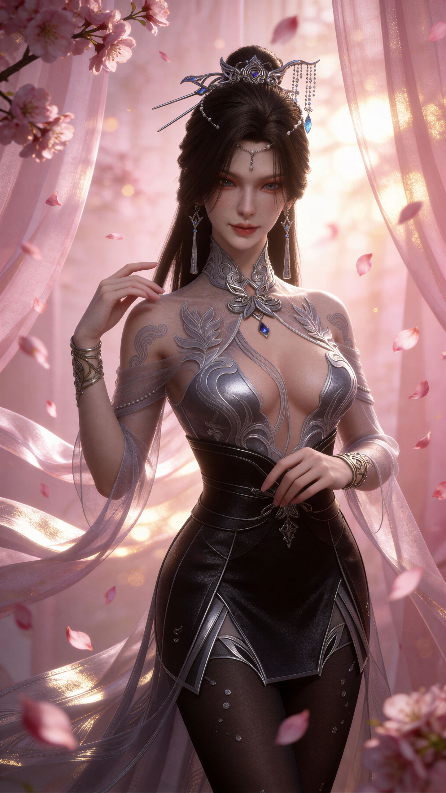 国产动漫 动画人物 南宫仙儿 国漫女神 性感美女,第5张