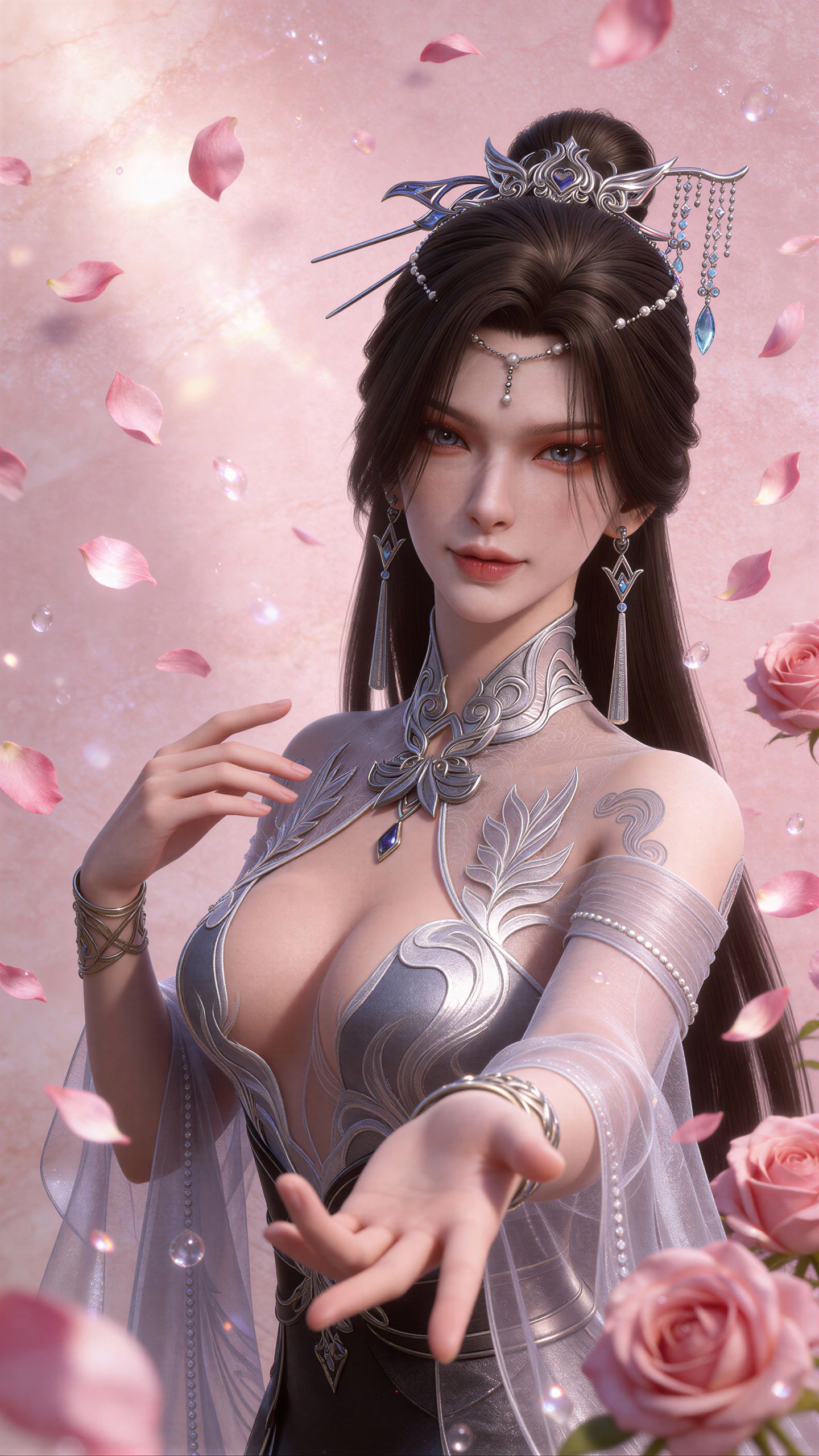 国产动漫 动画人物 南宫仙儿 国漫女神 性感美女,第4张