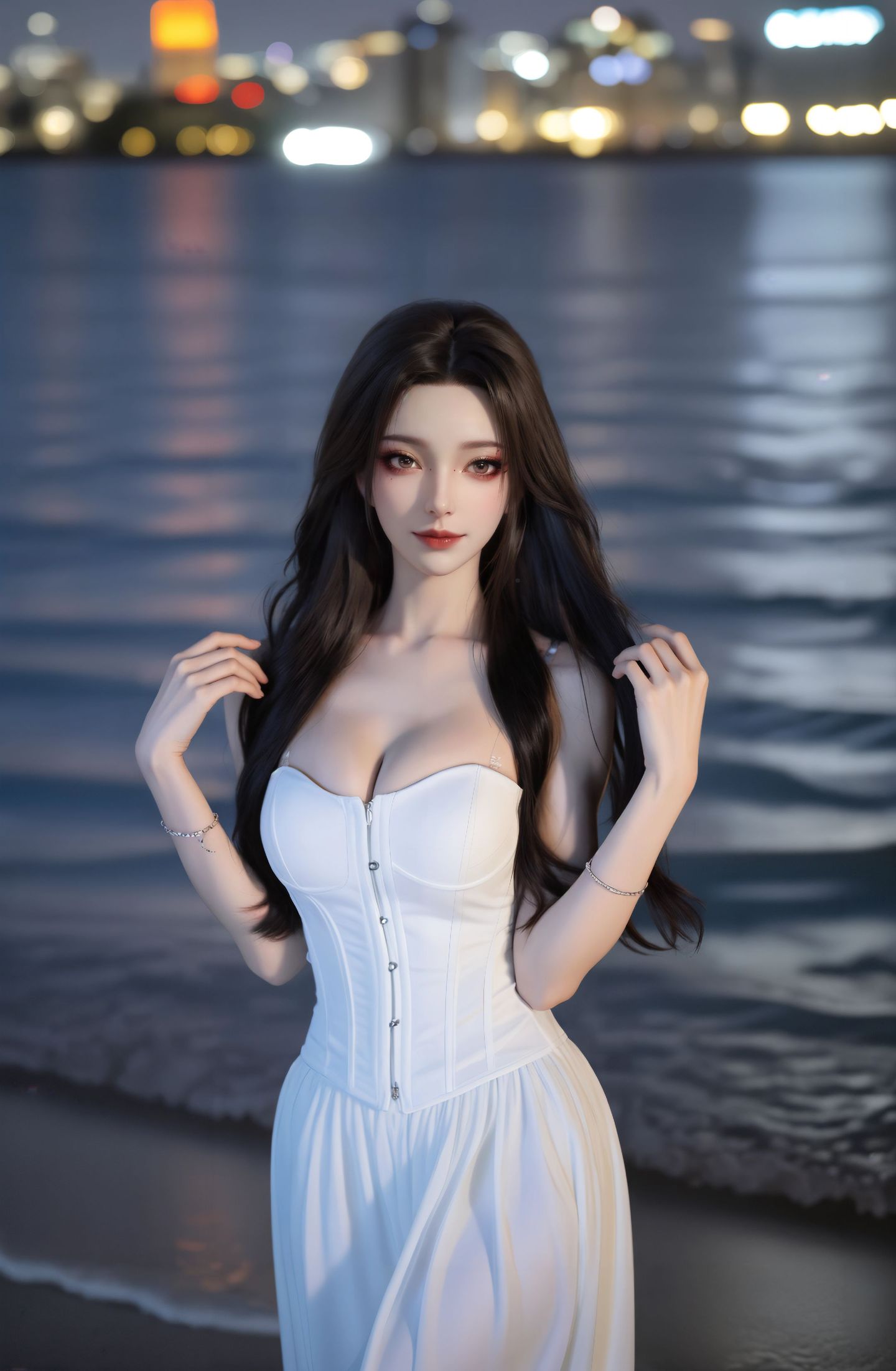 美图网站 现代版穿搭 休闲户外 国漫女神美女,第3张