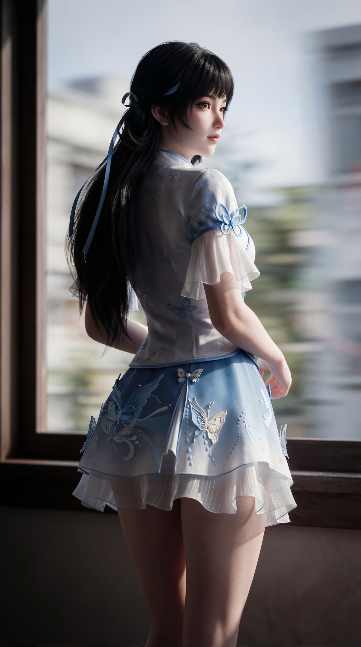 蓝梦大王 秋日序曲 永劫无间英雄皮肤 游戏少女 高清壁纸,第2张