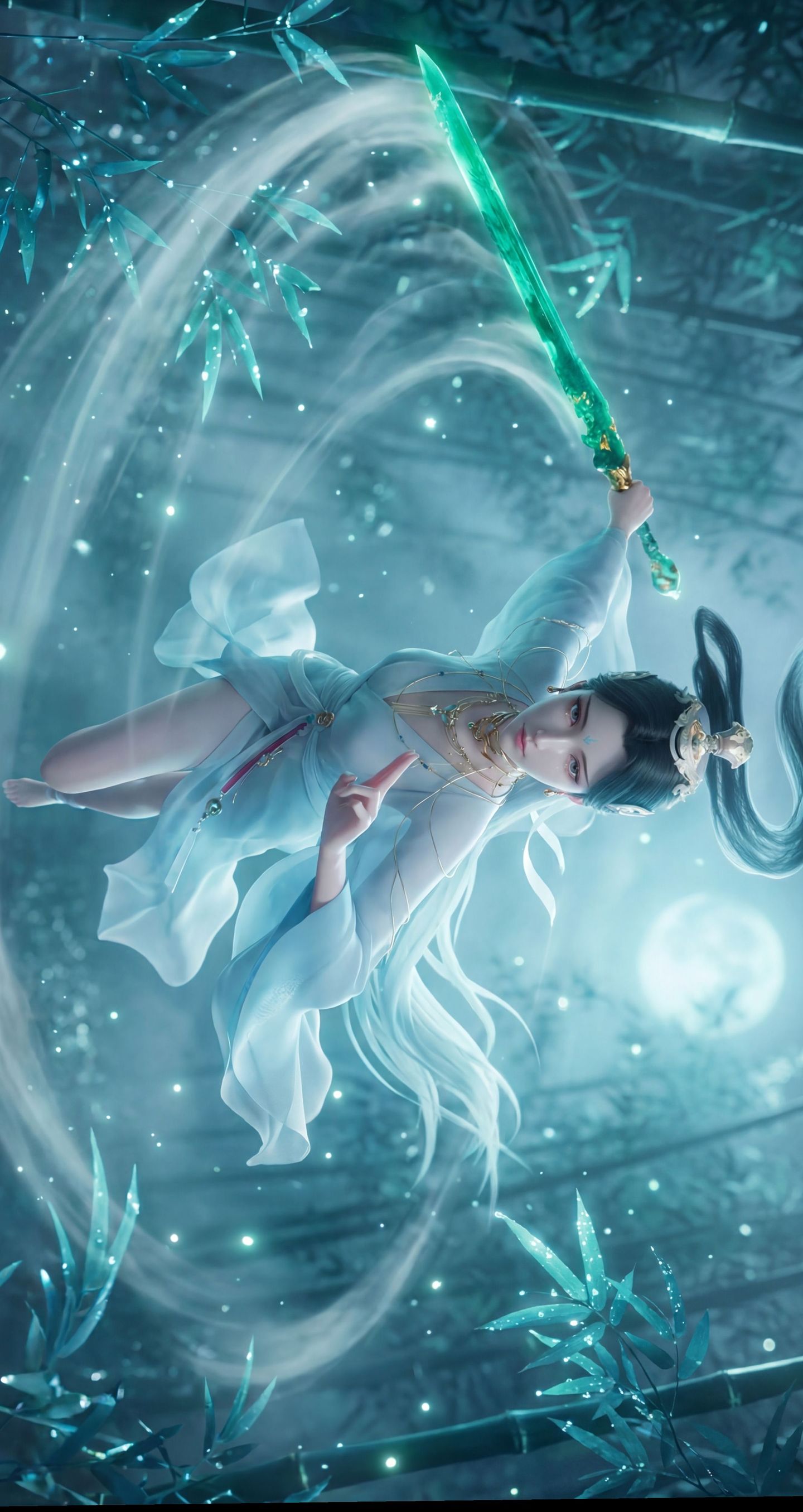 玄界之门 金小钗 国漫女神 姑射仙子 壁纸分享 搜神记 修仙,第2张