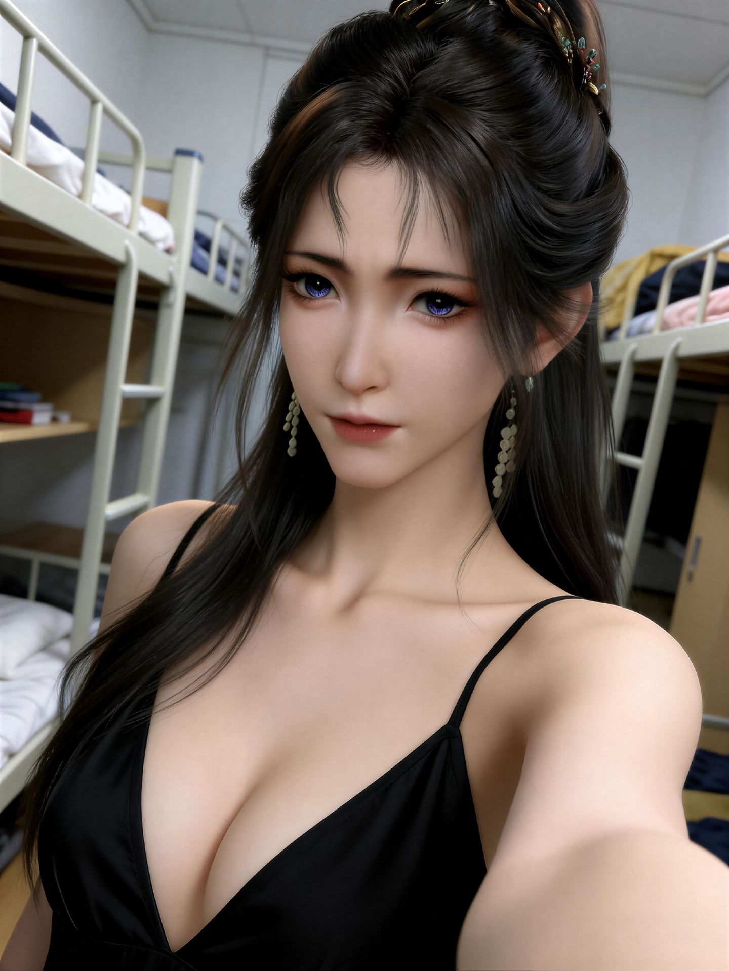 我见犹怜 凡人修仙传 慕沛灵 国漫美女 高清壁纸 AI绘画,第1张