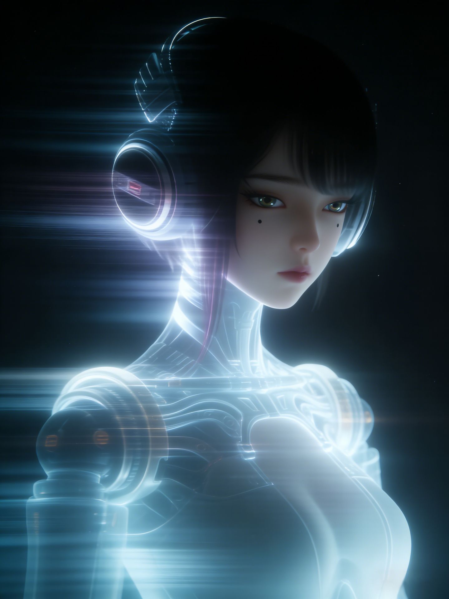 灵笼 ASH 手机壁纸 桌面壁纸 AI绘画 人工智能,第2张