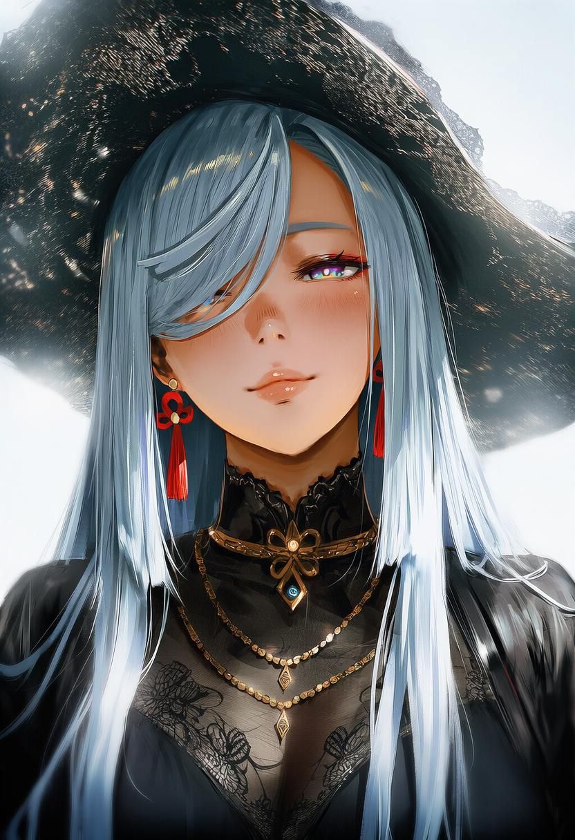 原神 神里绫华 申鹤 二次元游戏壁纸,第2张