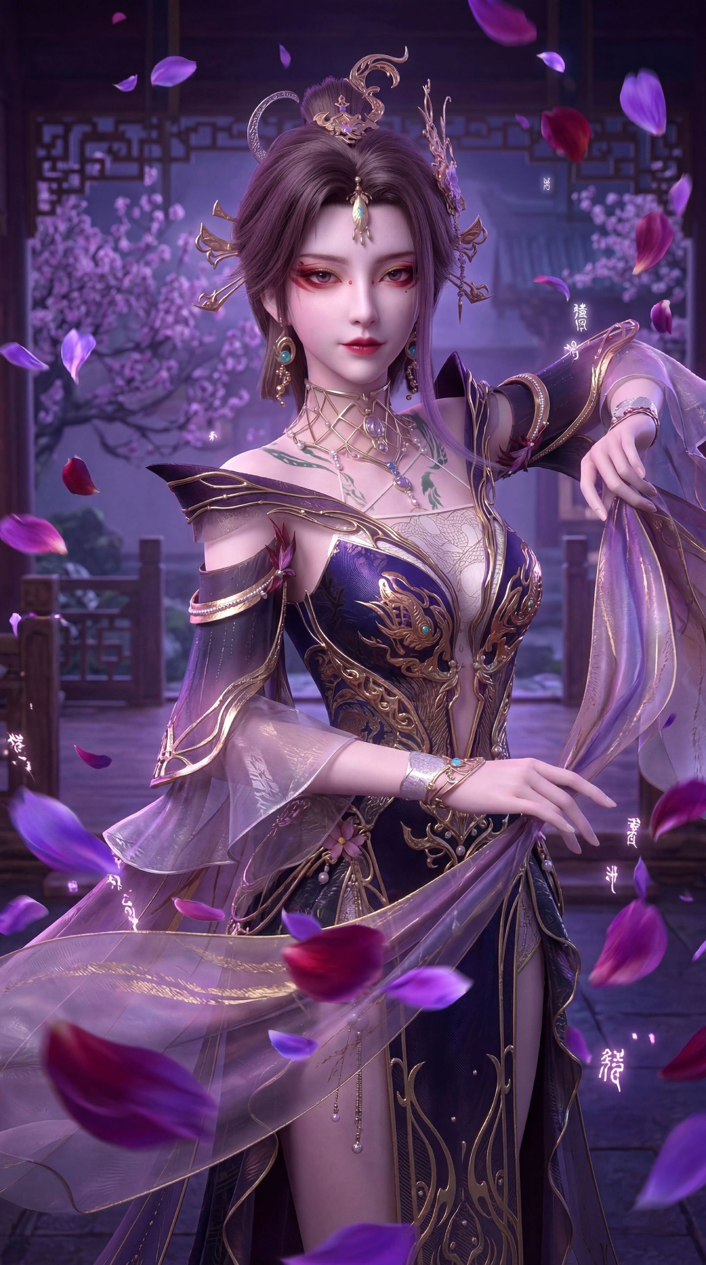 古佩儿 动漫国漫女神 动画古装美女图片,第1张