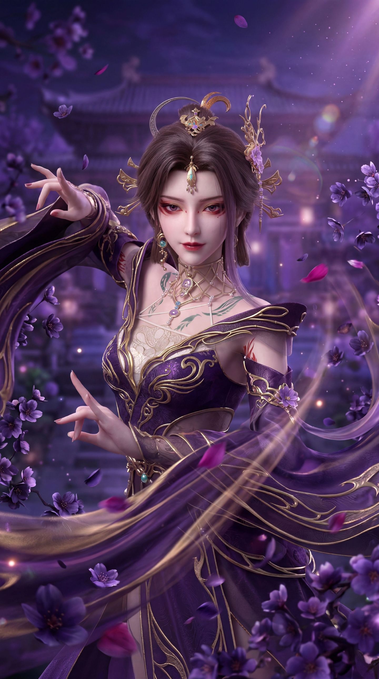 古佩儿 动漫国漫女神 动画古装美女图片,第2张