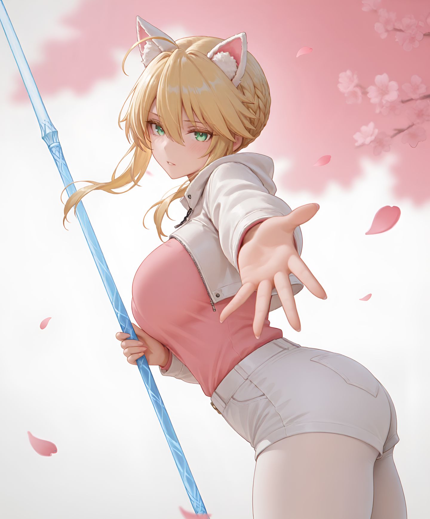 阿尔托莉雅 哪里会有不懂人心的王 裤袜白丝美腿,第2张