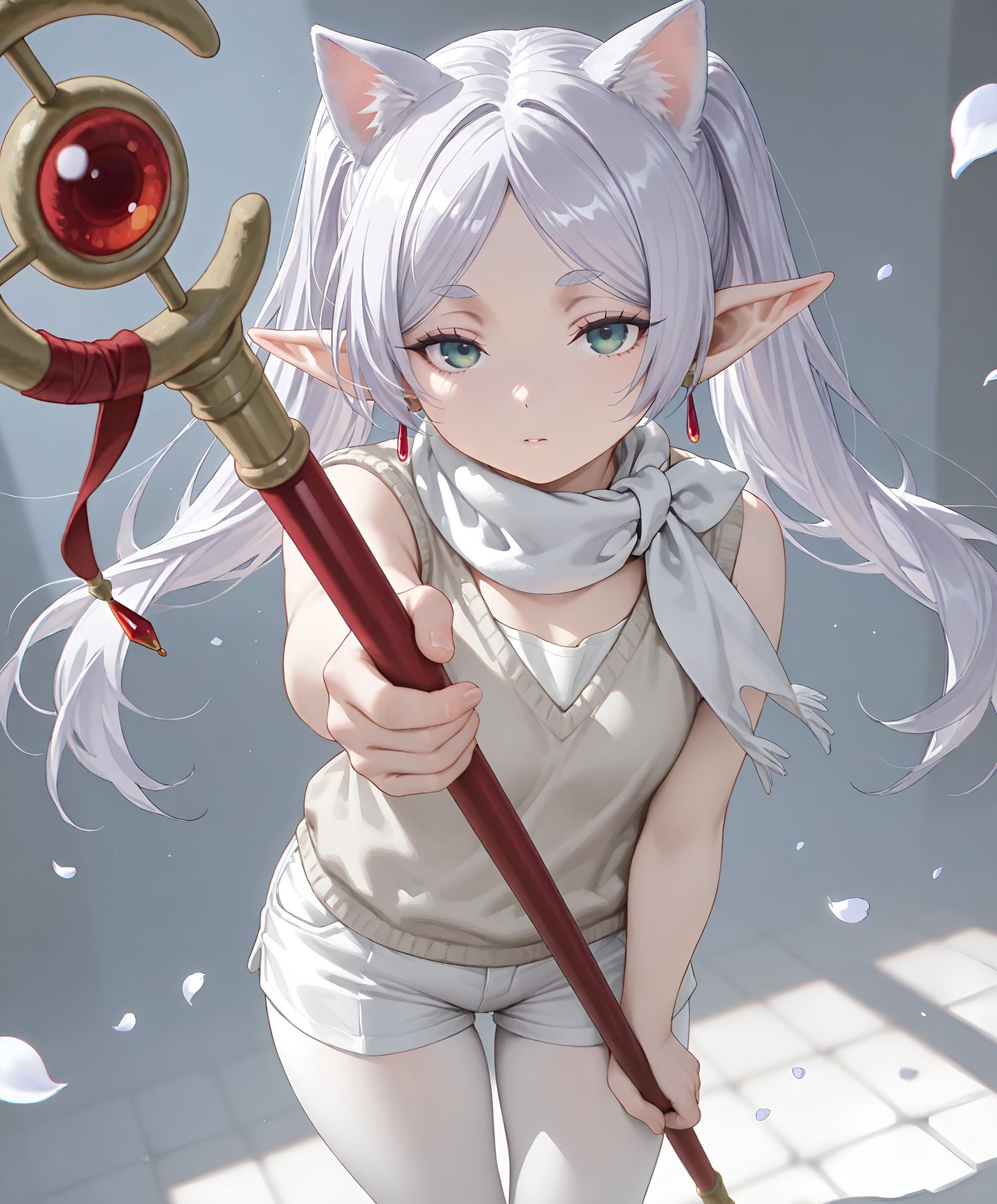 葬送的芙莉莲 日漫 漫画 动画人物角色 兽耳版,第1张