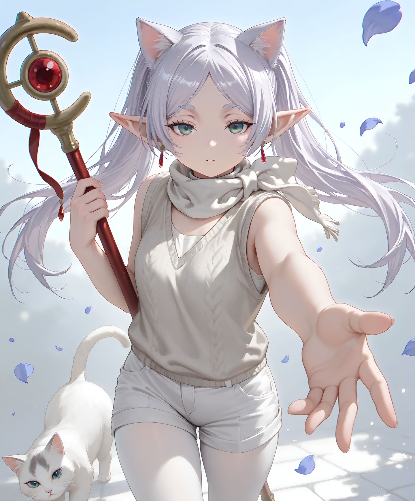 葬送的芙莉莲 日漫 漫画 动画人物角色 兽耳版,第2张