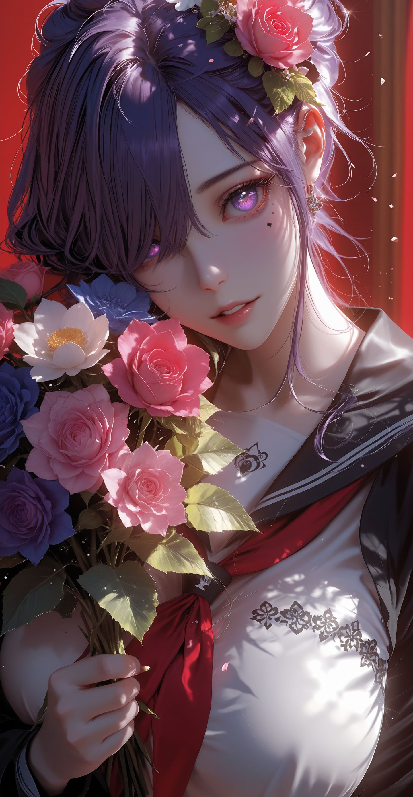 下载原图 壁纸图片 成熟风格 动漫御姐美女 ai生图,第4张