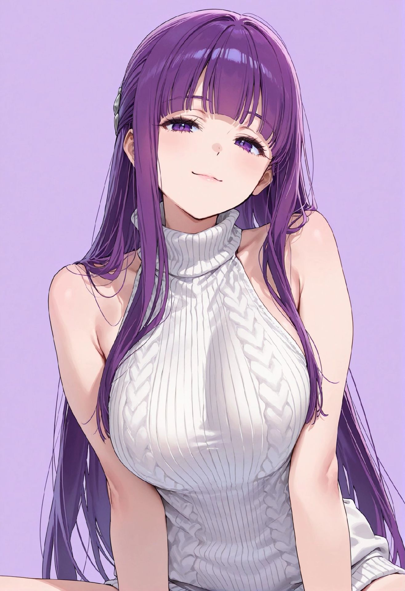 成熟风的芙莉莲 二次元 动漫 葬送的芙莉莲壁纸 可爱到爆炸,第2张