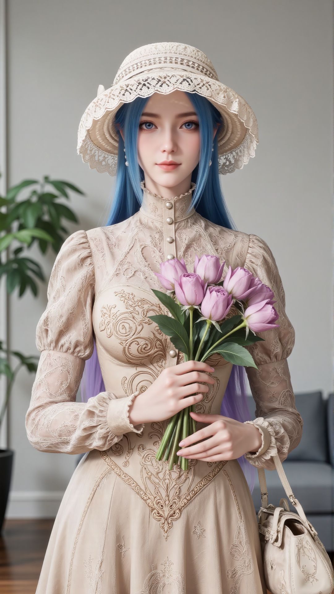 唐舞桐洋装新建模竖屏手机壁纸 高清4K 服装拍摄 绝世唐门 腾讯视频动漫,第1张