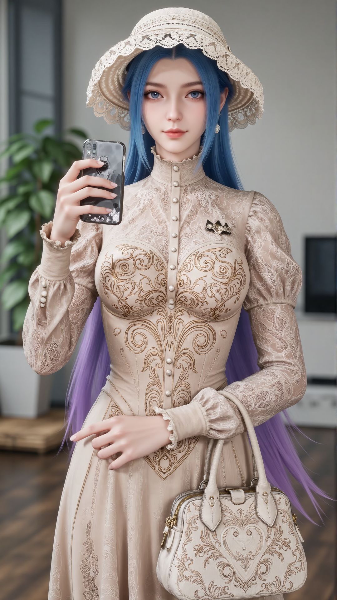 唐舞桐洋装新建模竖屏手机壁纸 高清4K 服装拍摄 绝世唐门 腾讯视频动漫,第4张