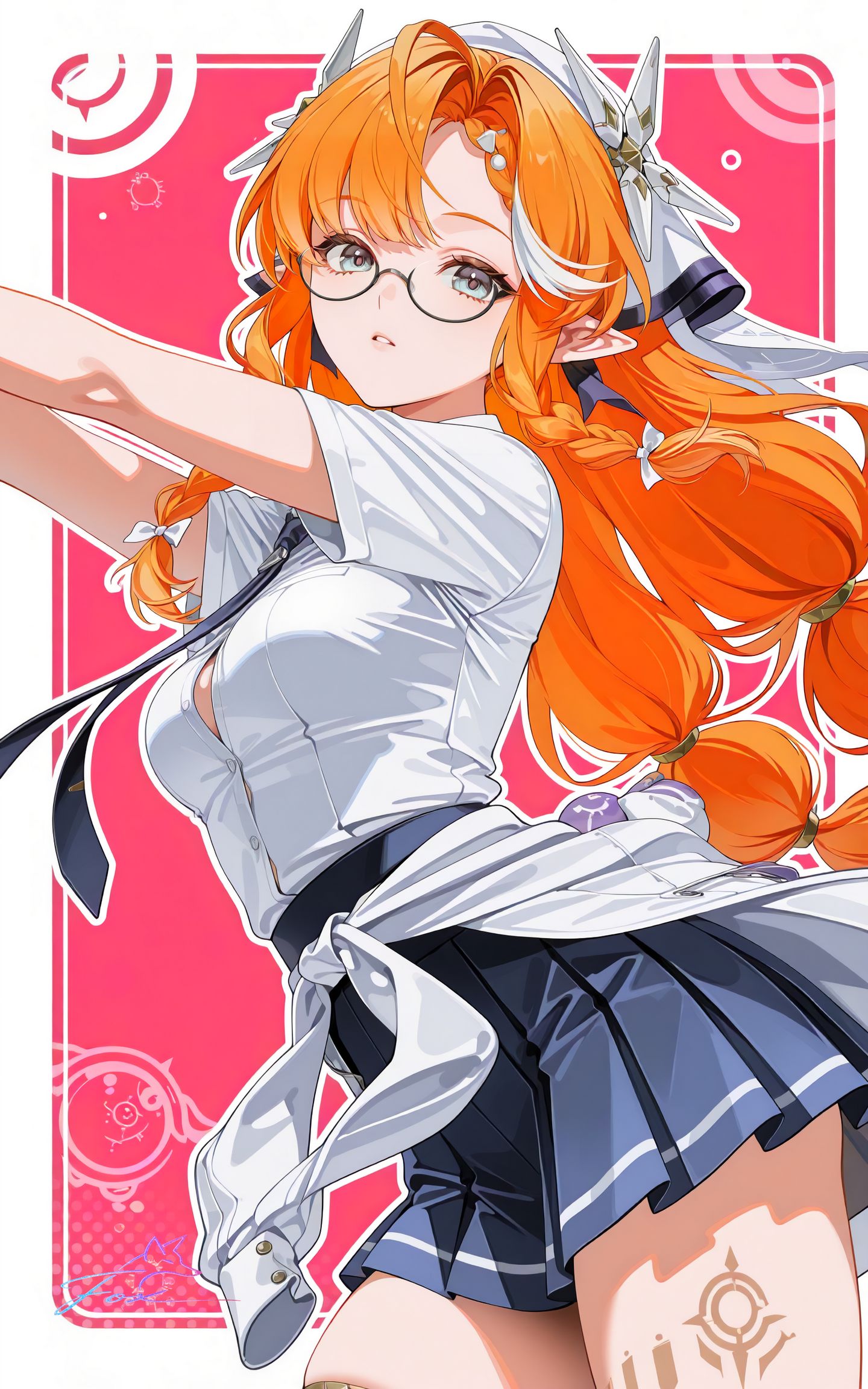 二次元游戏 鸣潮 西格莉卡 分享我喜欢的动漫角色,第1张