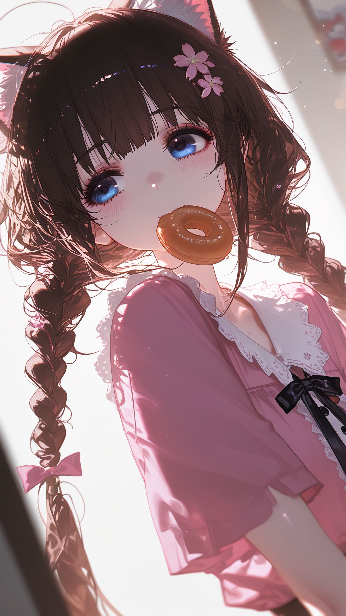 清风上南枝 梦中仍相思 二次元 插画 可爱壁纸,第2张