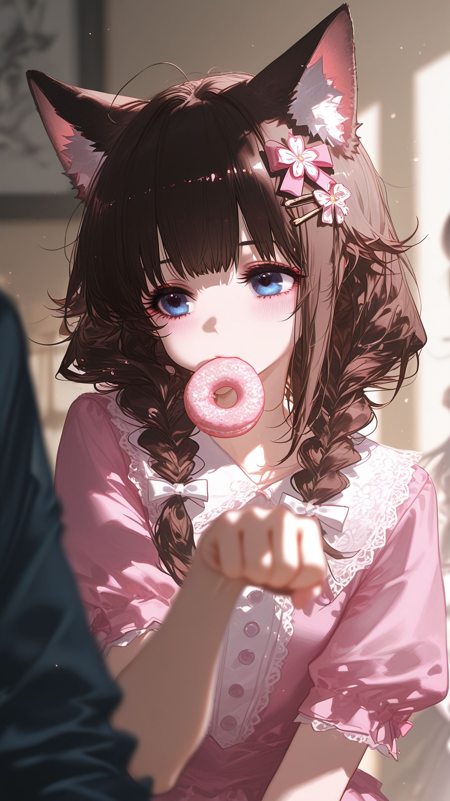 清风上南枝 梦中仍相思 二次元 插画 可爱壁纸,第3张