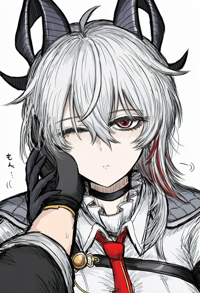 不同鸣潮角色被摸脸的反应 赞妮 弗洛洛 白芷 丹瑾,第4张