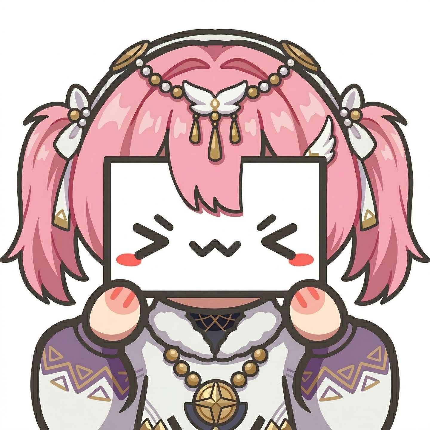 小爱铸币大头照 爱弥斯 鸣潮 二次元头像,第1张