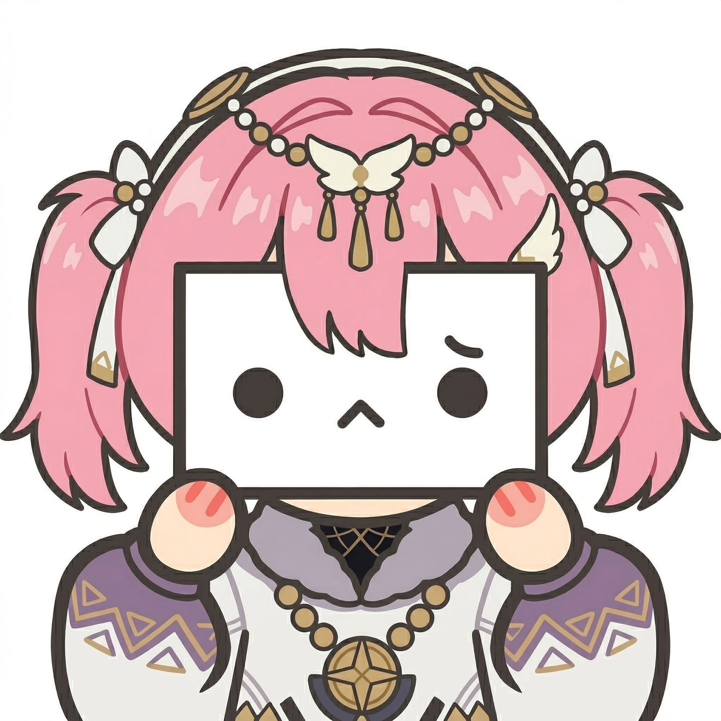 小爱铸币大头照 爱弥斯 鸣潮 二次元头像,第2张