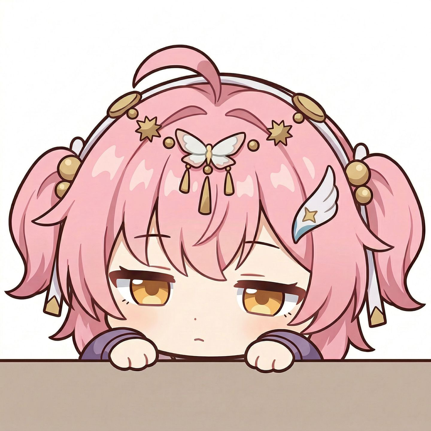 爱弥斯头像 鸣潮头像 二次元头像 可爱调皮舔屏幕,第6张