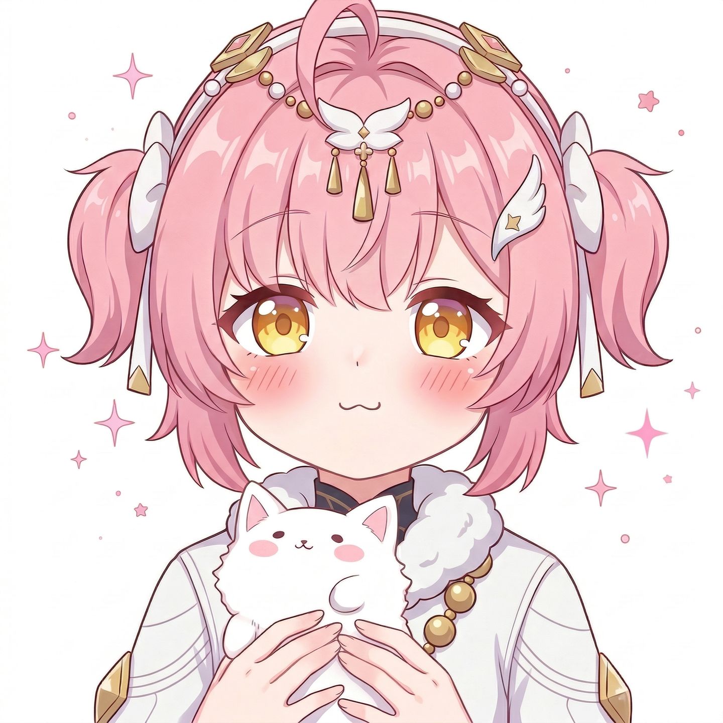 爱弥斯头像 鸣潮头像 二次元头像 可爱调皮舔屏幕,第4张