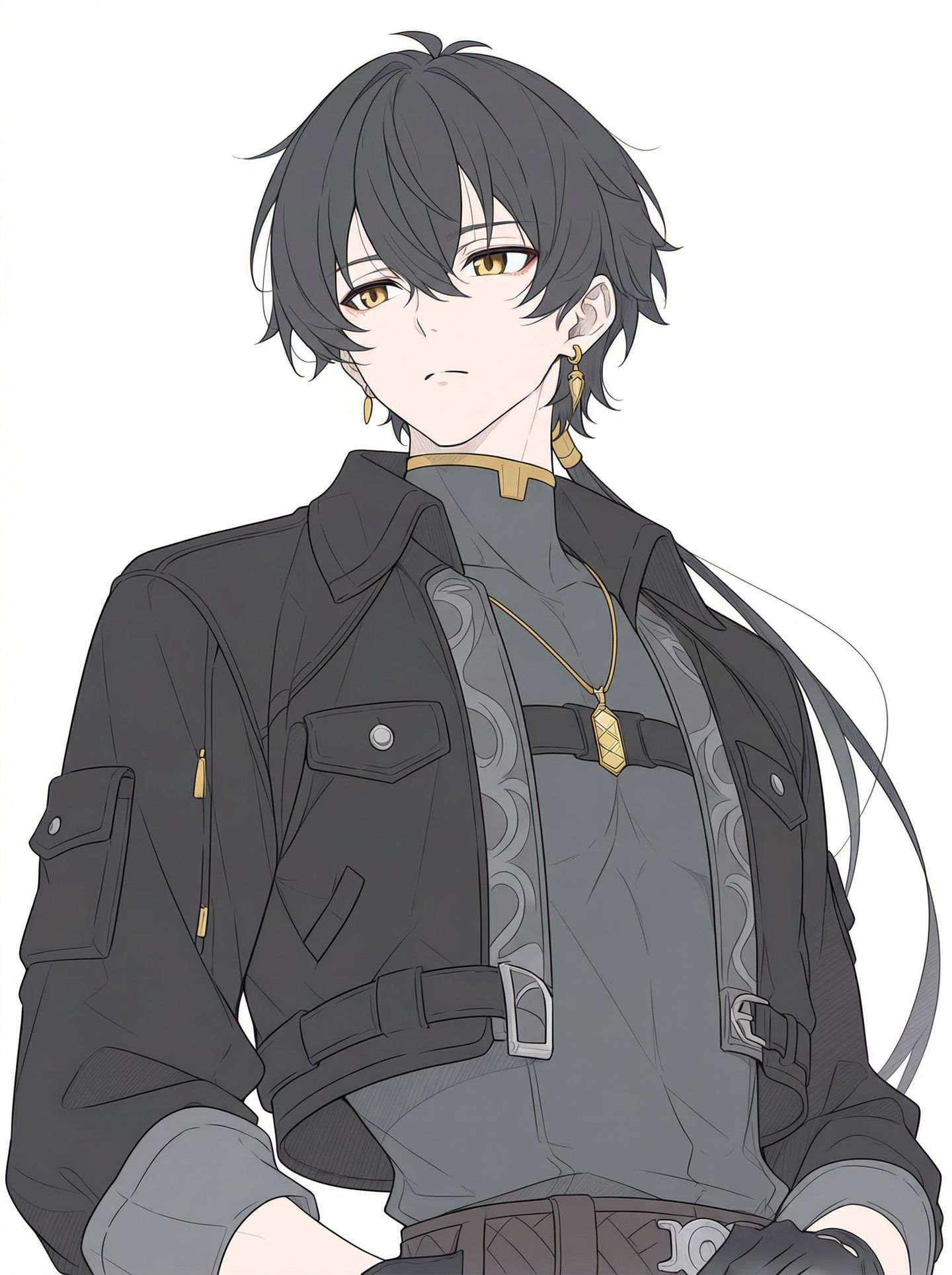 帅帅的男漂 可爱的女漂 以及小爱 漂泊者 爱弥斯 鸣潮 二次元,第5张