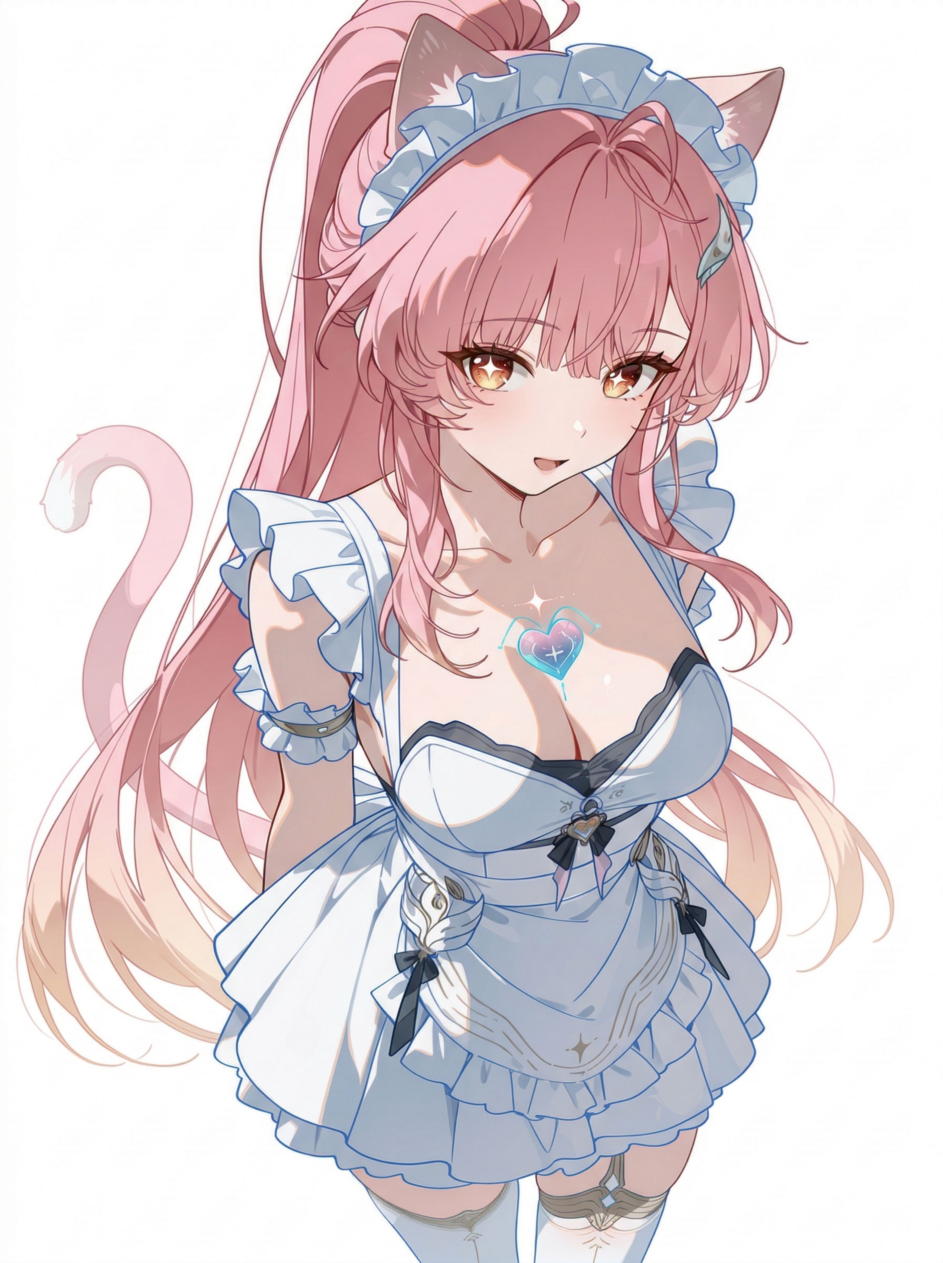 女仆装小爱 爱弥斯 鸣潮 二次元游戏 剧情感人,第2张