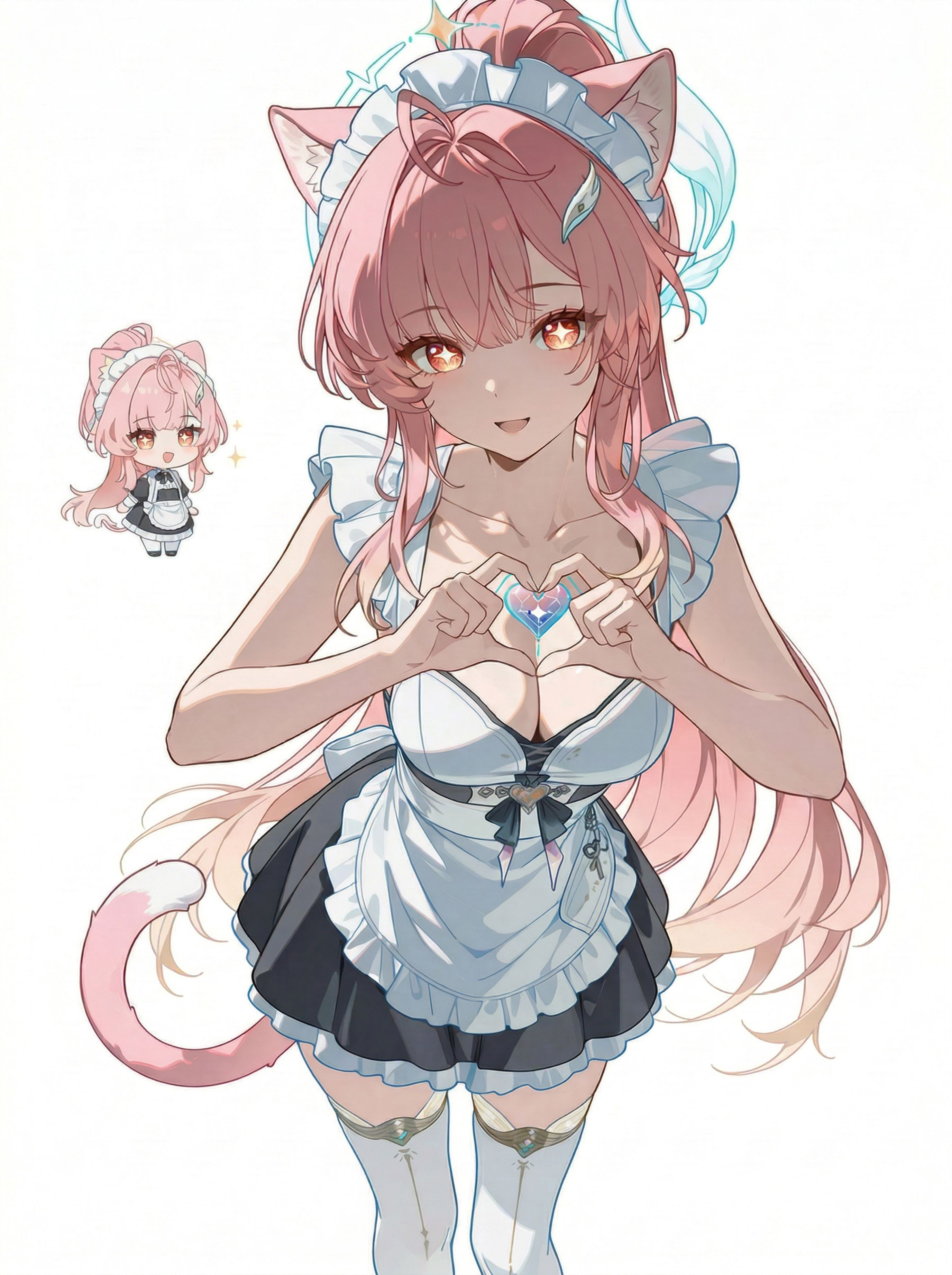 女仆装小爱 爱弥斯 鸣潮 二次元游戏 剧情感人,第6张