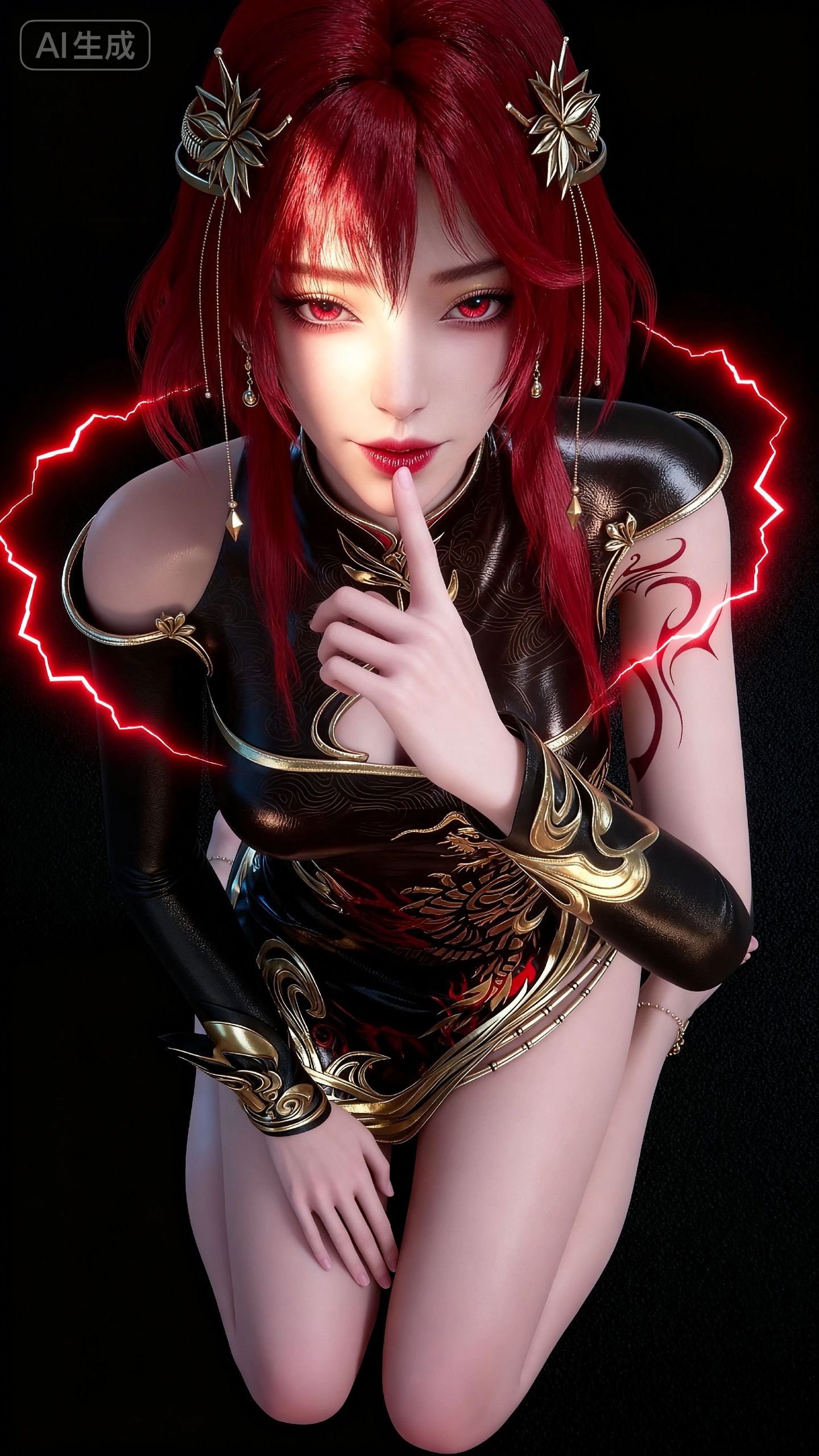 《百炼成神》新出的红发角色朱绾也太妖了！谁才是红发天花板？,第2张