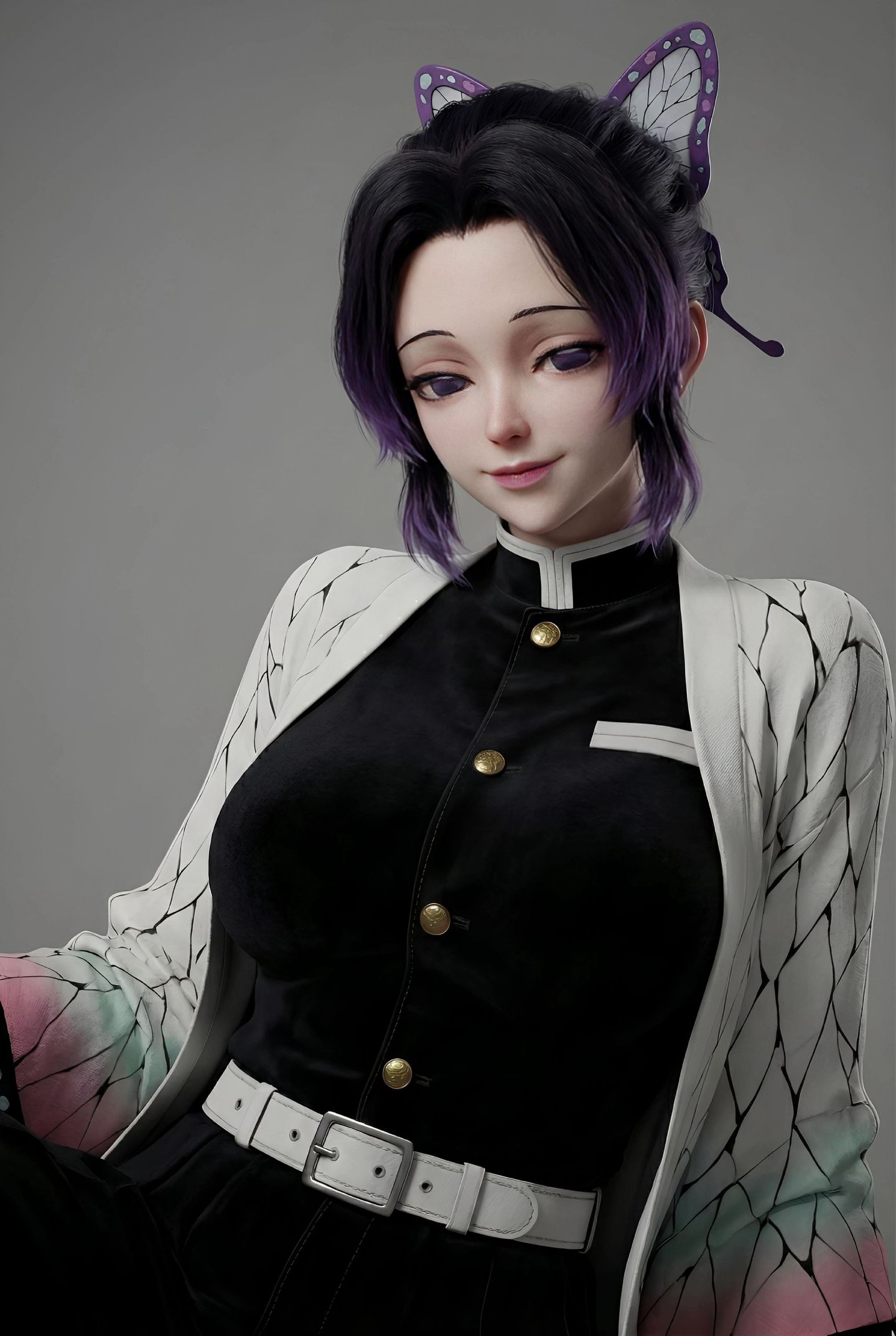 您是在生气吗。蝴蝶忍 动漫鬼灭之刃 CG与手办既视感,第3张 您是在生气吗。蝴蝶忍 动漫鬼灭之刃 CG与手办既视感,第3张