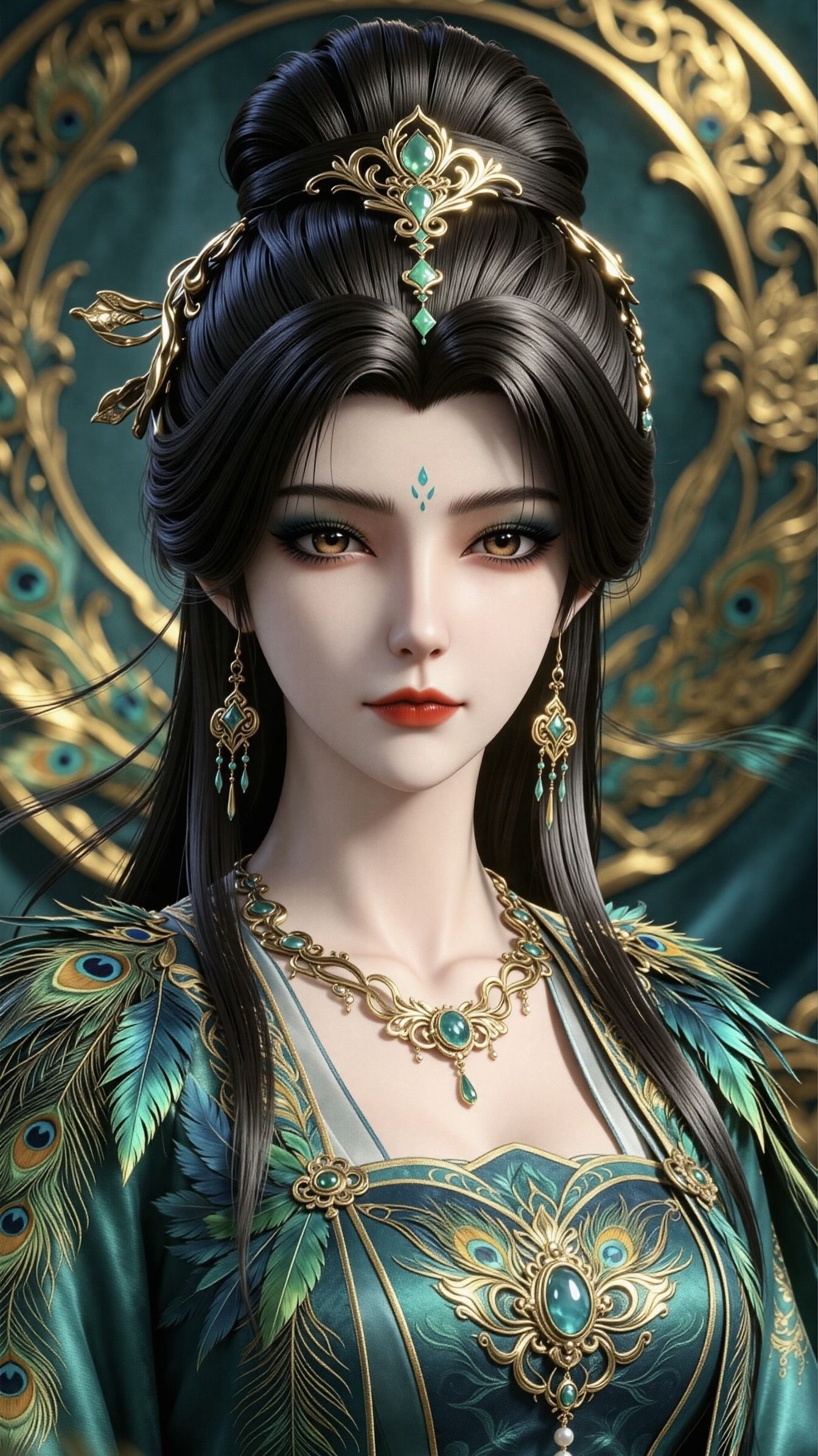 动漫仙逆 柳眉幻眉 高清壁纸 国漫女神 手机壁纸,第1张