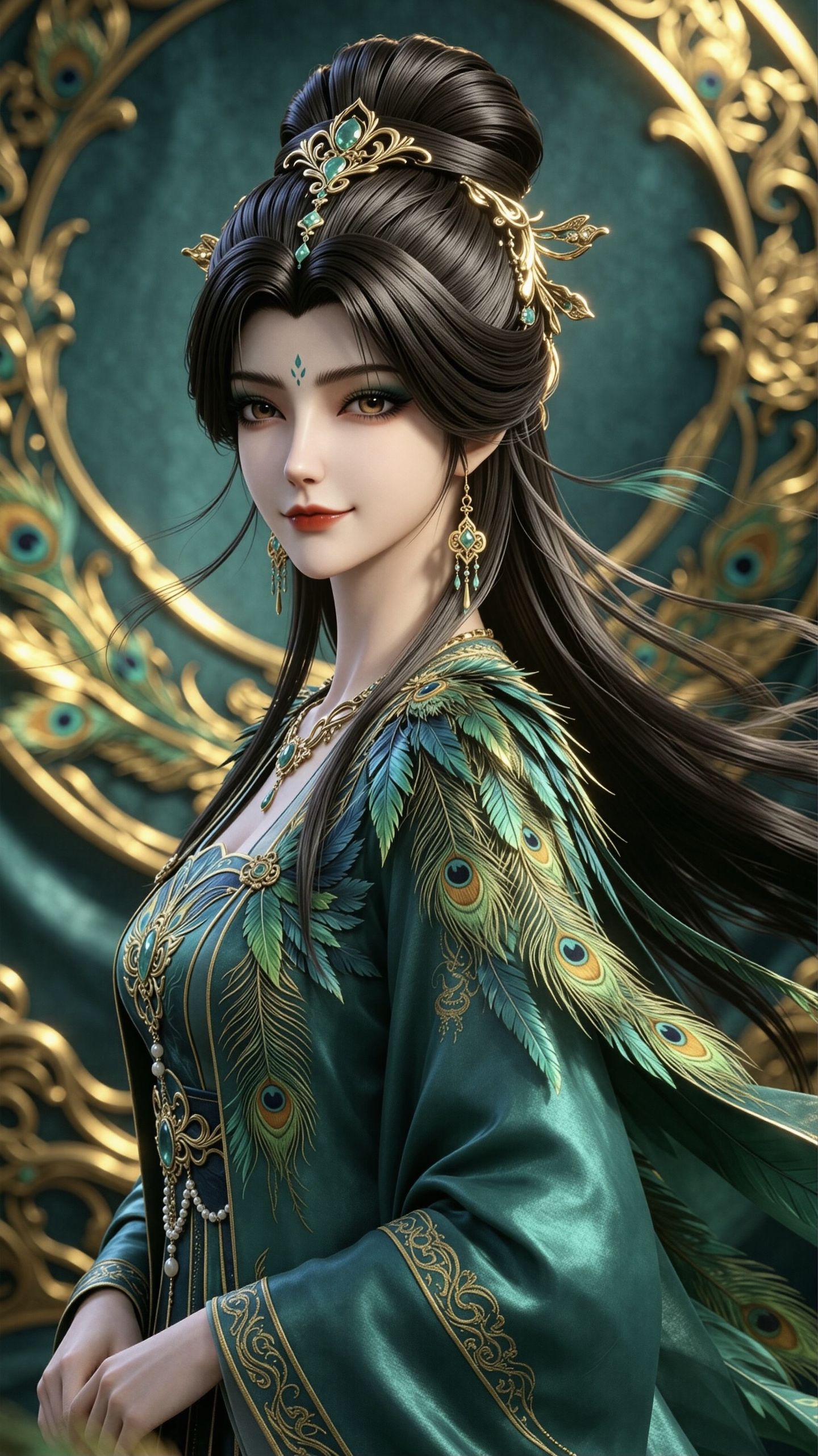 动漫仙逆 柳眉幻眉 高清壁纸 国漫女神 手机壁纸,第2张