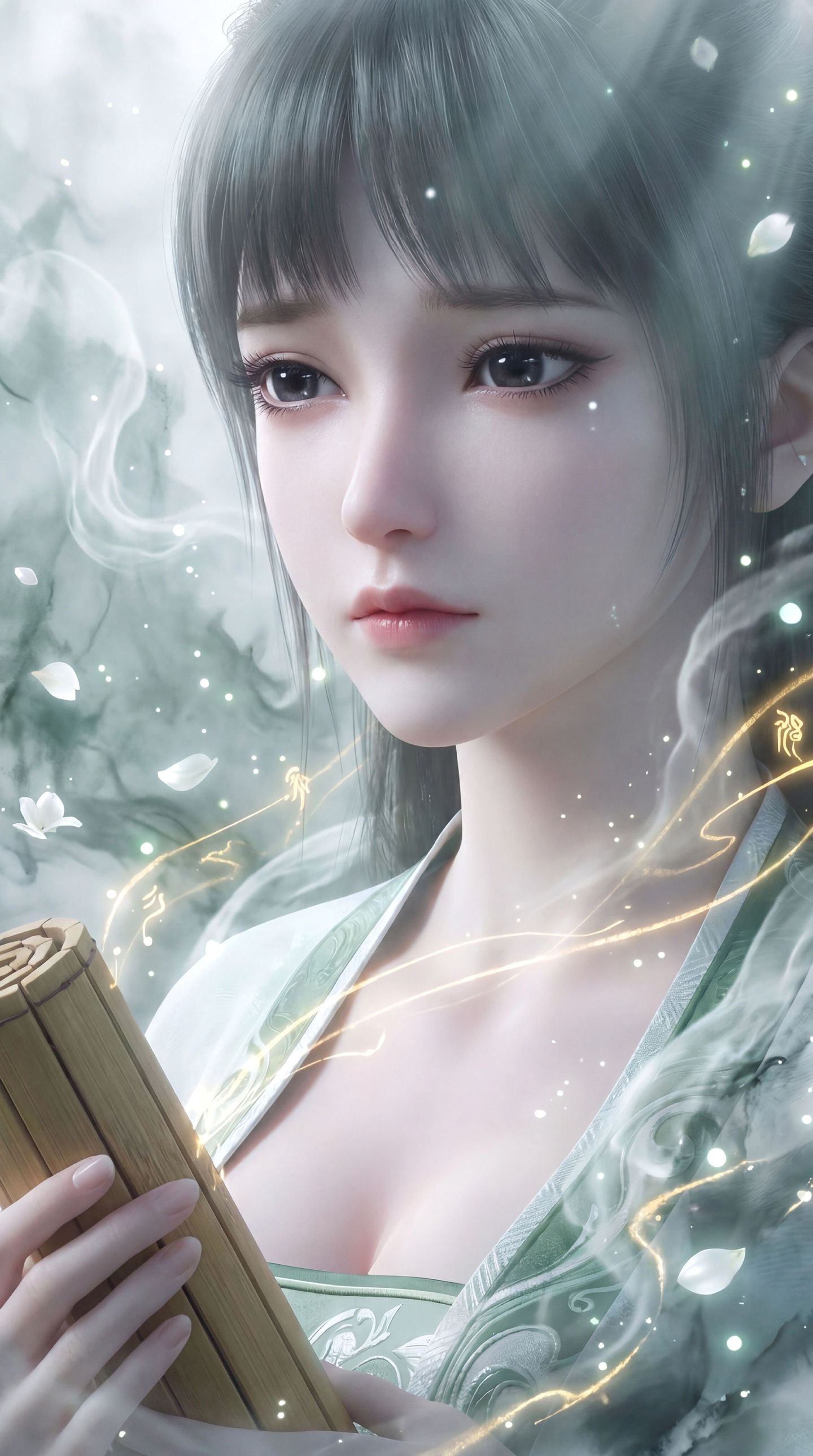 剑来阮秀 新版建模 国漫美女 动漫壁纸 高清图片,第1张