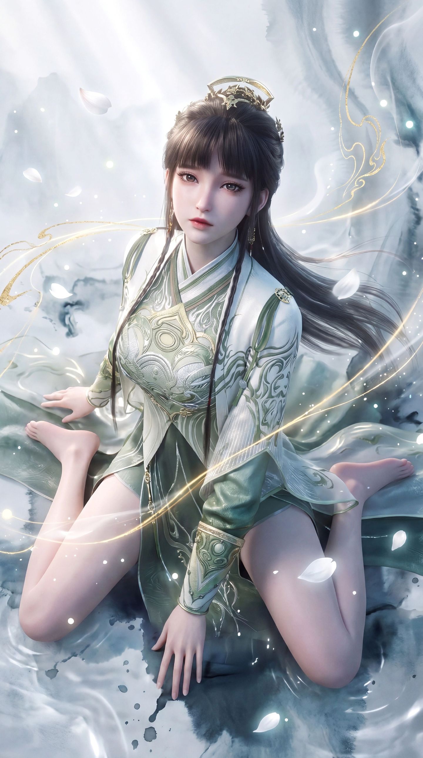 剑来阮秀 新版建模 国漫美女 动漫壁纸 高清图片,第2张