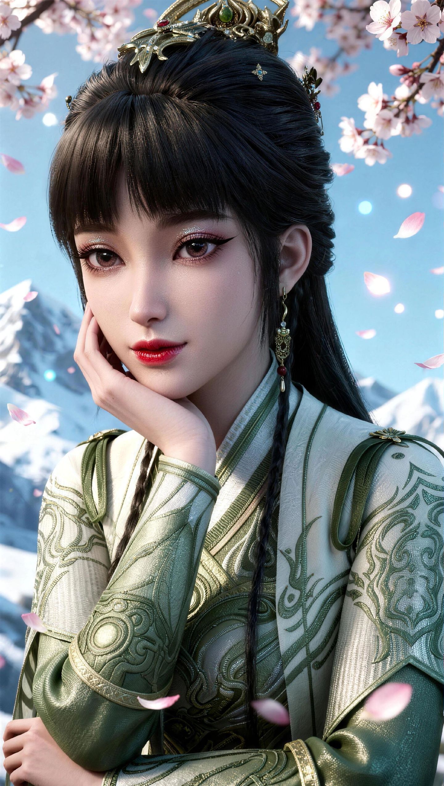 剑来阮秀换了套翠绿新衣服 热门动漫 美女图片 国漫动画,第4张