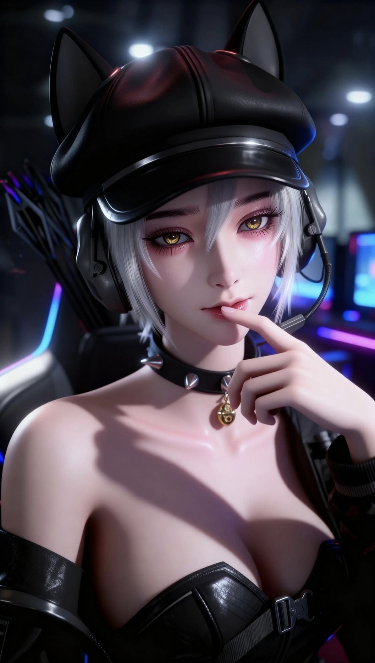 邪恶猫猫头露娜玩家啊？三角洲行动 热门游戏端游角色壁纸 网游,第1张