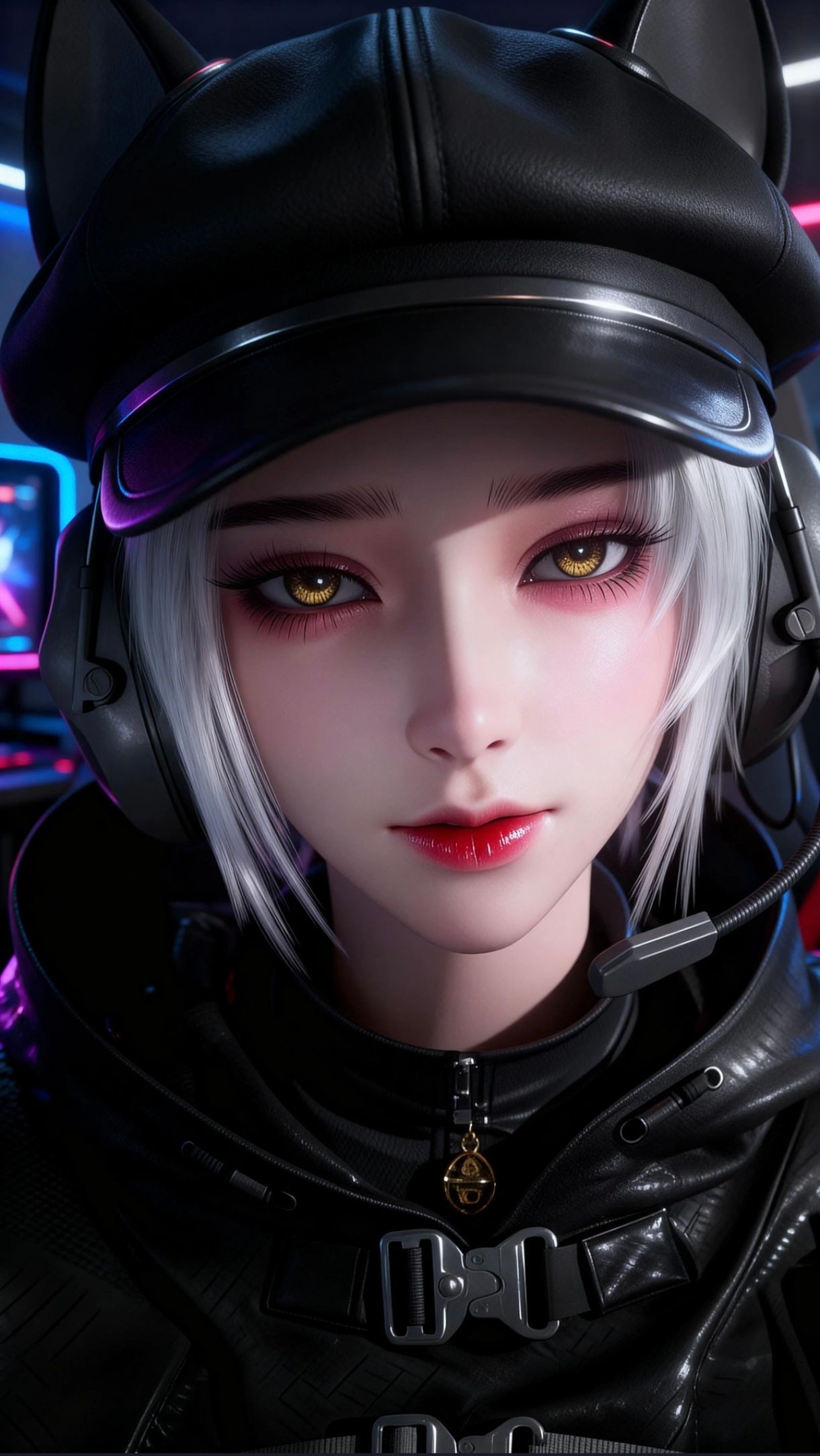 邪恶猫猫头露娜玩家啊？三角洲行动 热门游戏端游角色壁纸 网游,第2张