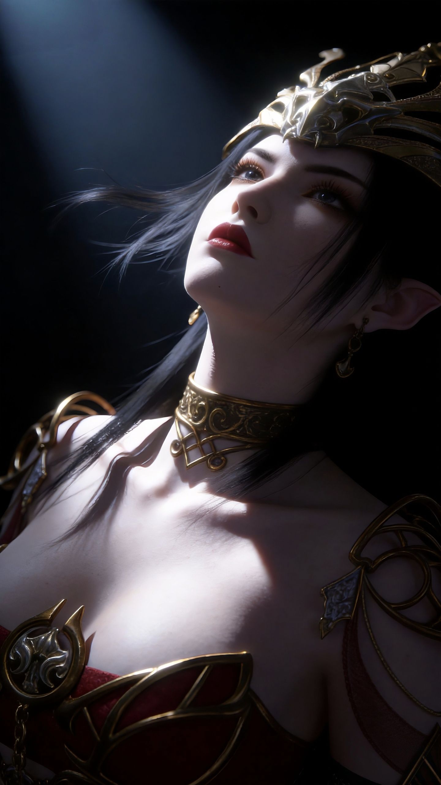 美杜莎女王 动画斗破苍穹年番 老版本建模 御姐图片,第1张