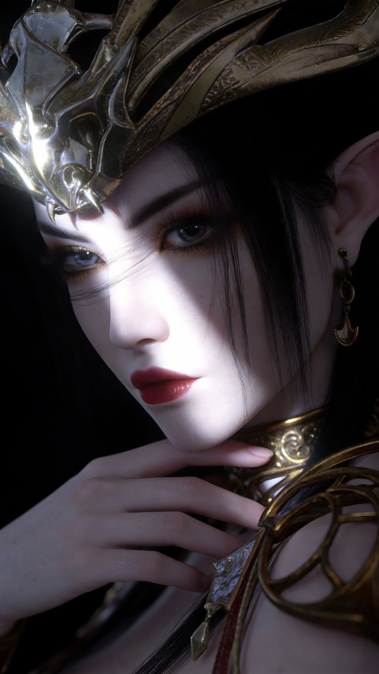 美杜莎女王 动画斗破苍穹年番 老版本建模 御姐图片,第3张