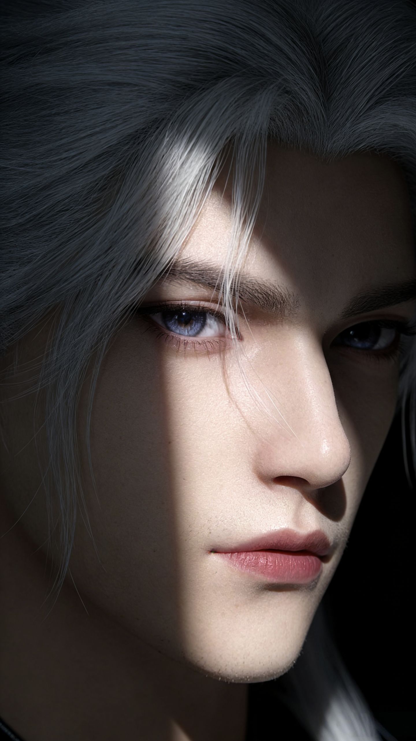 用最细腻的画质还原出王林美貌，今天就带大家看看没有开美白磨皮的原生王林更帅了 仙逆 王麻子 壁纸,第8张