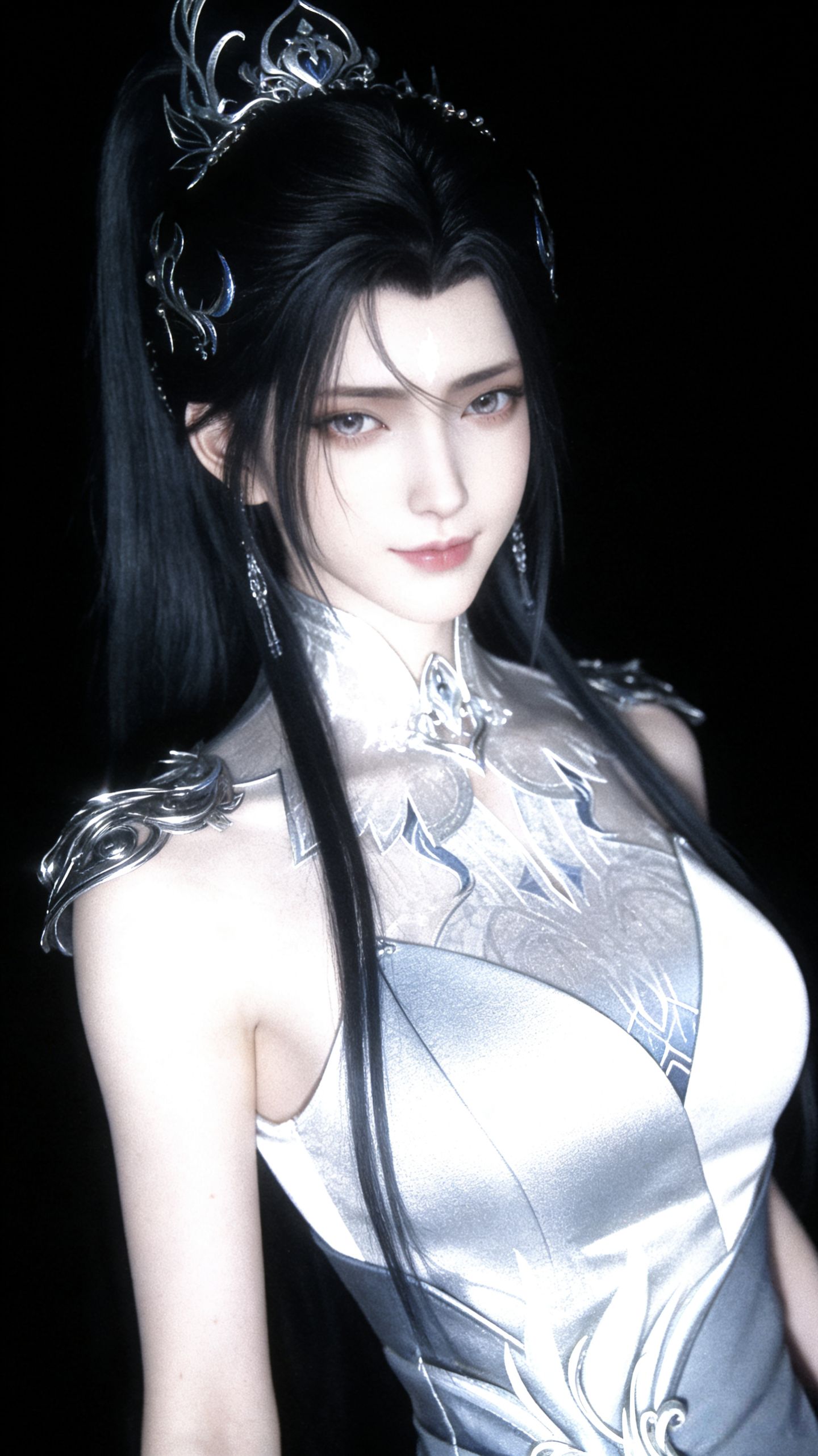 动画诛仙女团 陆雪琪 小白 碧瑶 小环 金瓶儿 国漫美女 写实光影,第2张