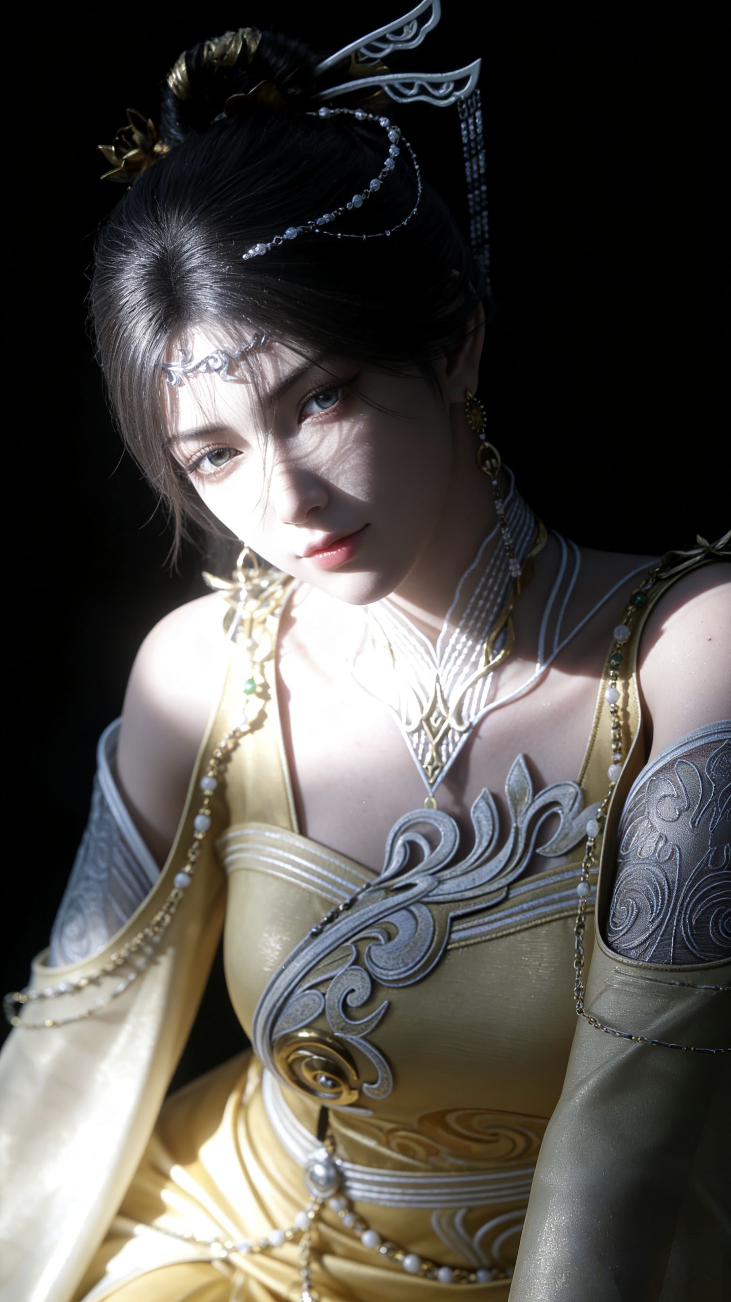 动画诛仙女团 陆雪琪 小白 碧瑶 小环 金瓶儿 国漫美女 写实光影,第3张