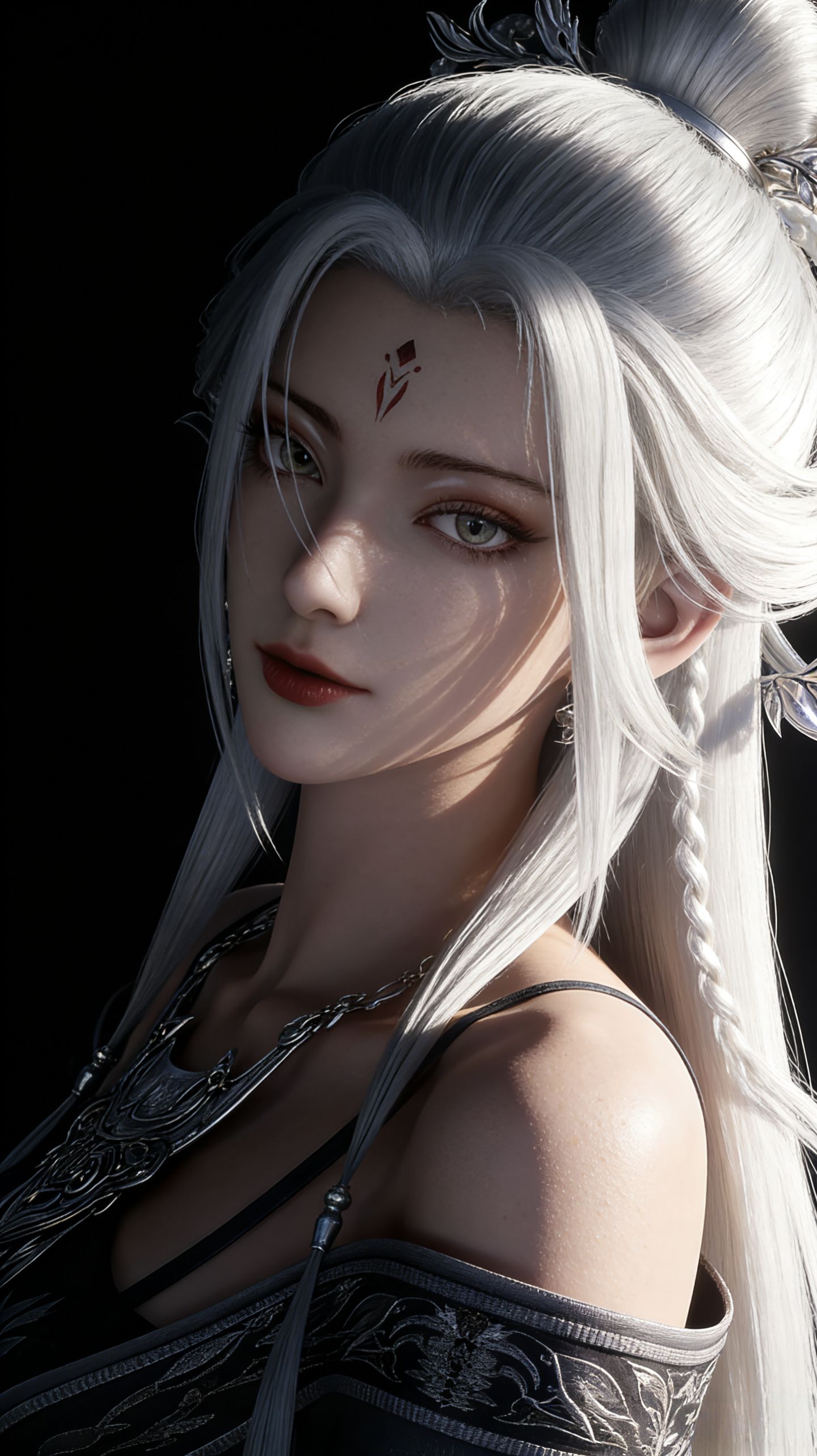 动画诛仙女团 陆雪琪 小白 碧瑶 小环 金瓶儿 国漫美女 写实光影,第5张