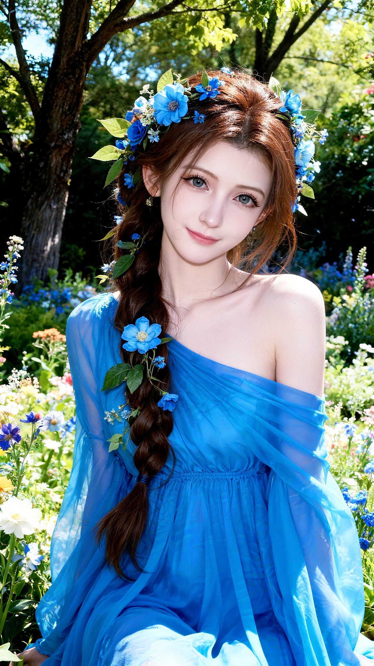 花仙子爱丽丝 最终幻想 高清壁纸无水印 森系,第1张