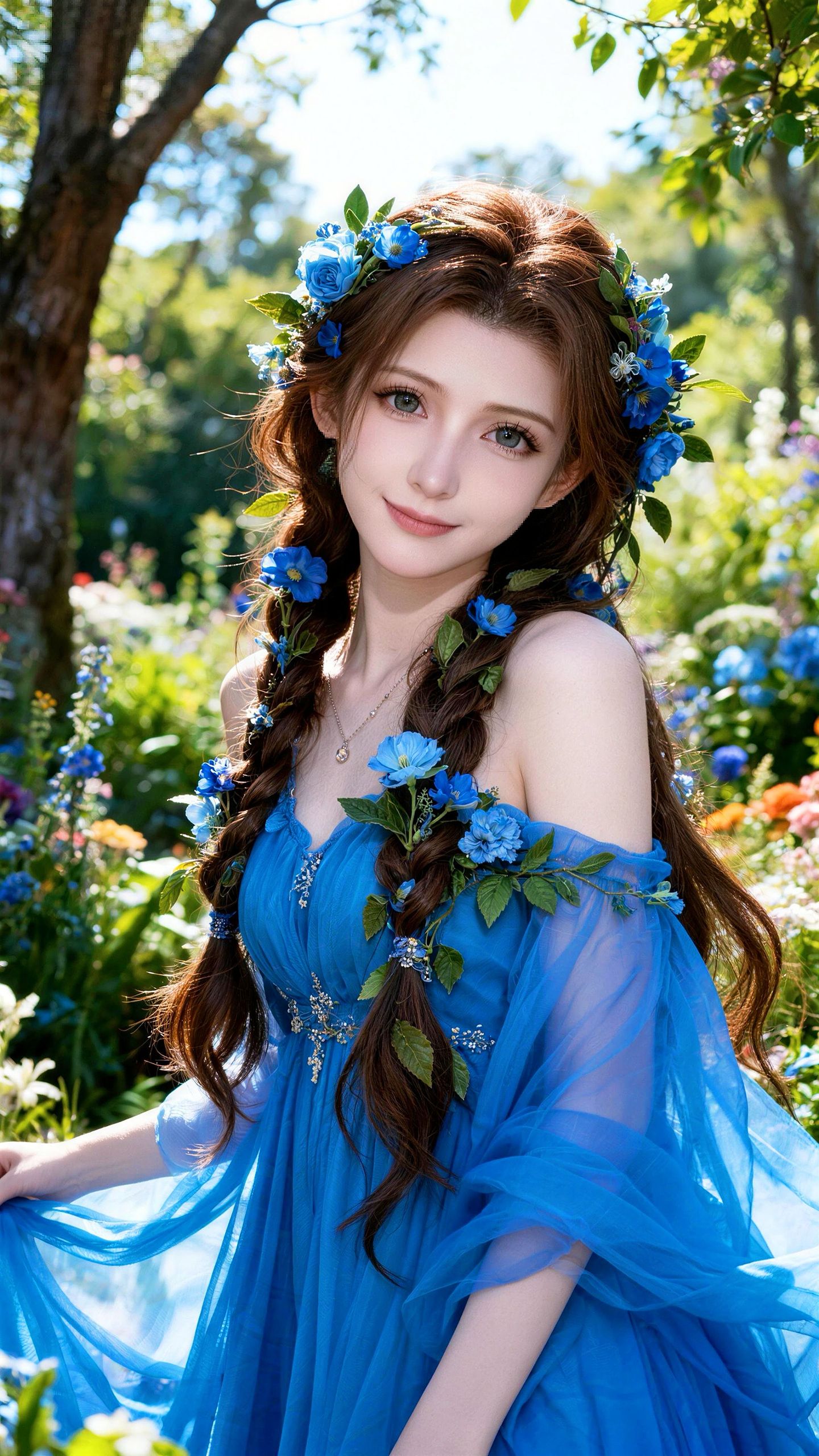 花仙子爱丽丝 最终幻想 高清壁纸无水印 森系,第2张