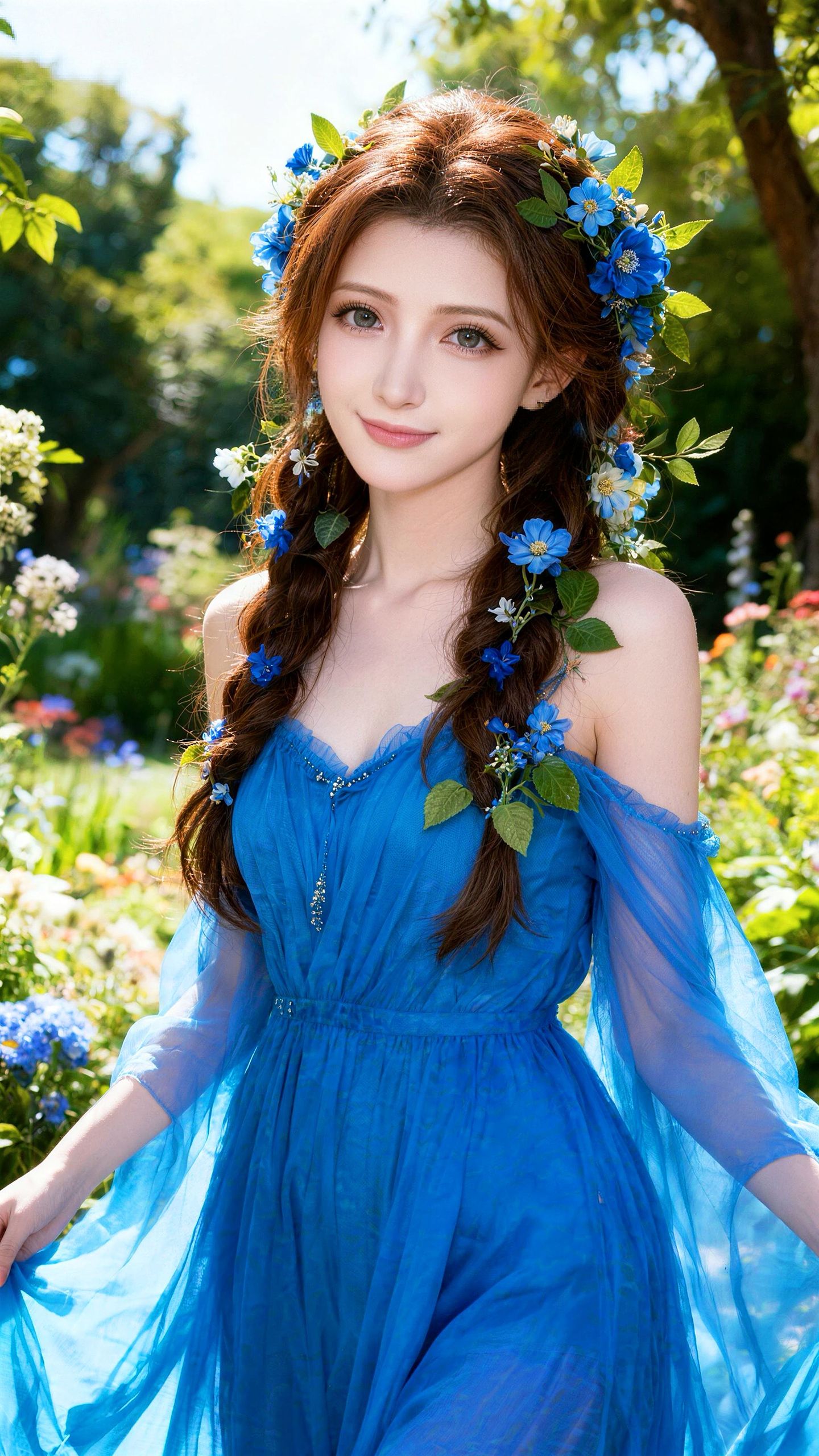 花仙子爱丽丝 最终幻想 高清壁纸无水印 森系,第3张