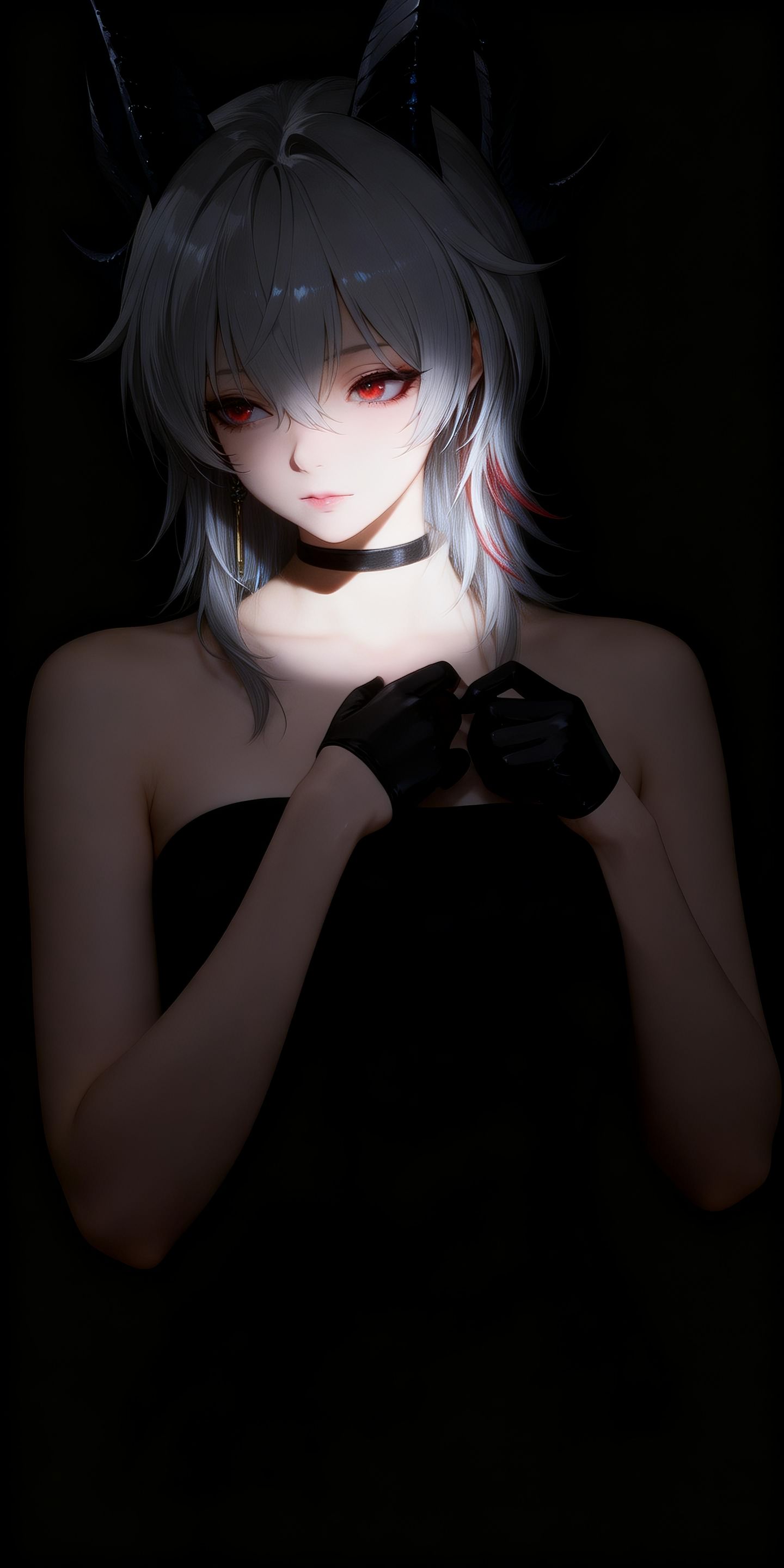 鸣潮壁纸 手机亮屏瞬间 鸣潮 长离 卡提希娅 赞妮 弗洛洛,第5张