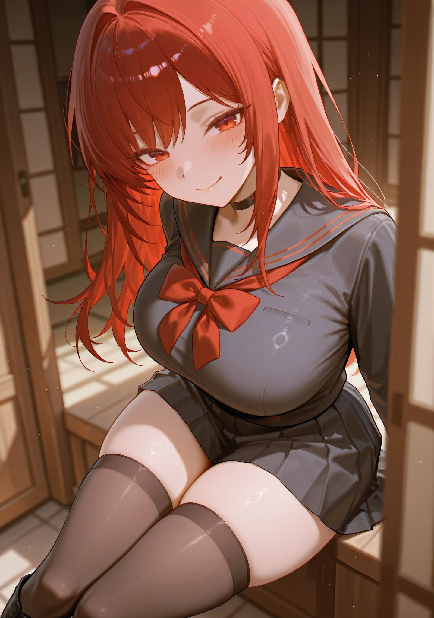 拉毗 nikke胜利女神新的希望 二次元少女 黑丝美腿,第1张