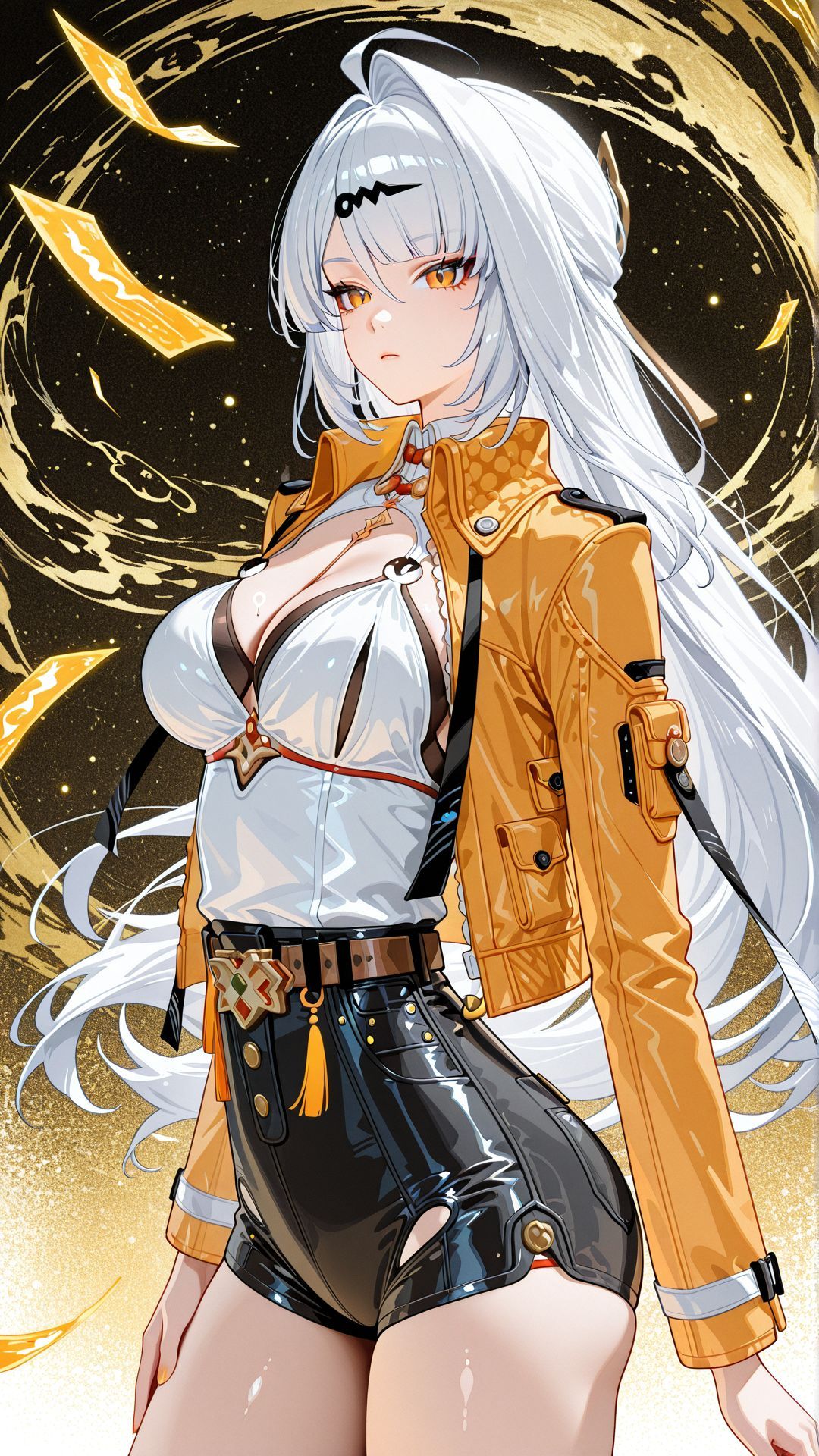 仪玄 皮肤服装 绝区零 游戏原版 裤袜黑丝 二次元,第2张